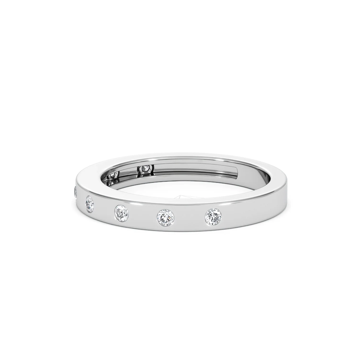 Élan 0.90ct Lab Diamond Ring in Sterling Silver - Image 73