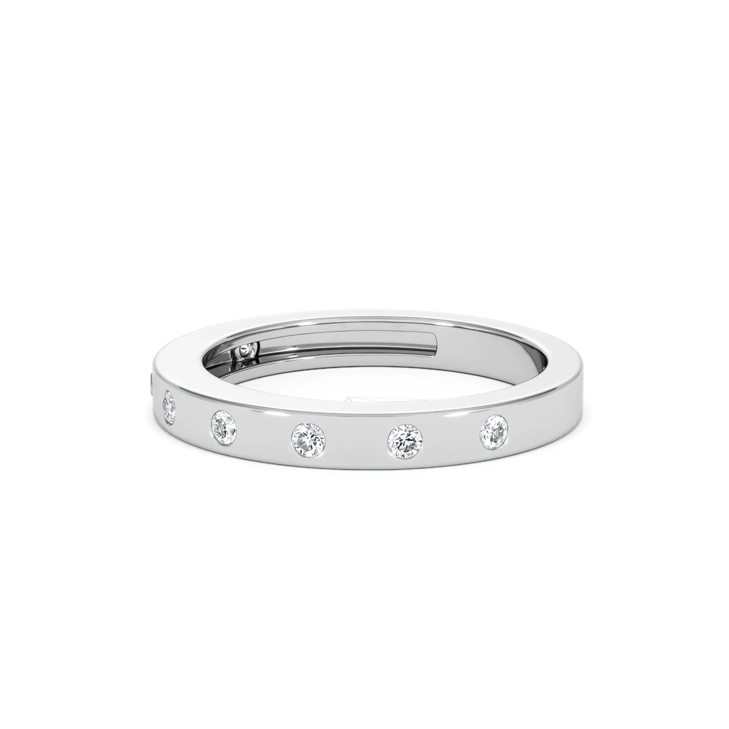 Élan 0.90ct Lab Diamond Ring in Sterling Silver - Image 77