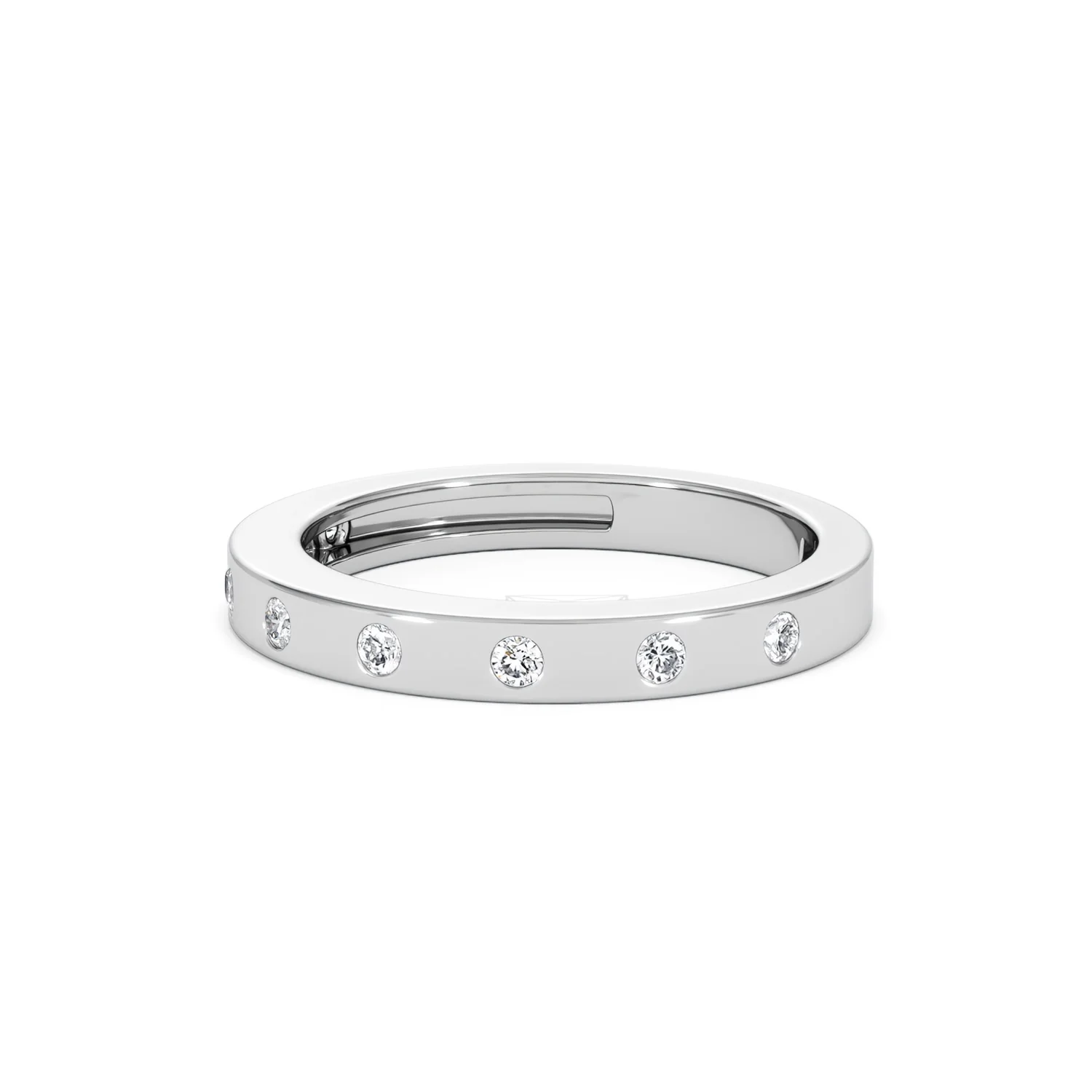 Élan 0.90ct Lab Diamond Ring in Sterling Silver - Image 79