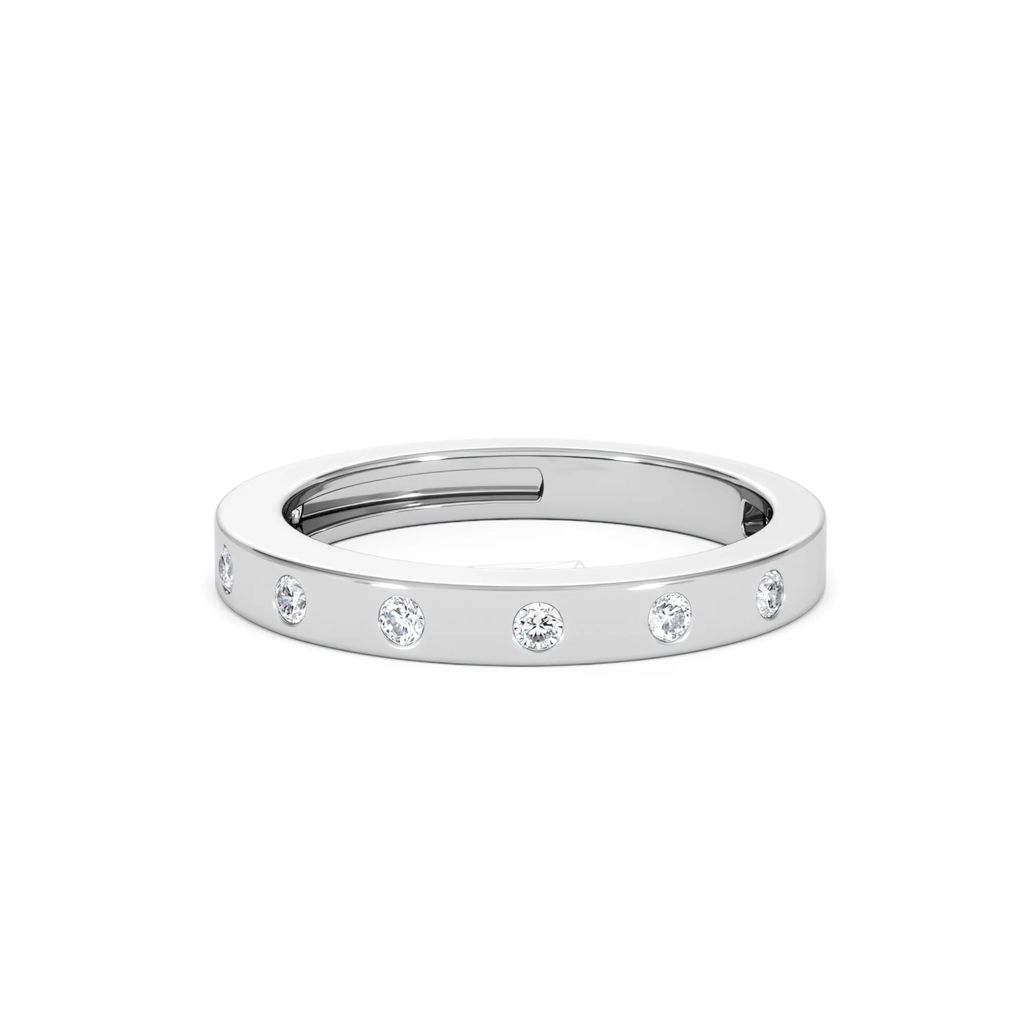 Élan 0.90ct Lab Diamond Ring in Sterling Silver - Image 81