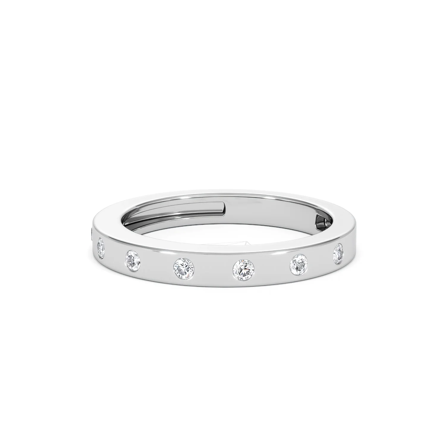 Élan 0.90ct Lab Diamond Ring in Sterling Silver - Image 82