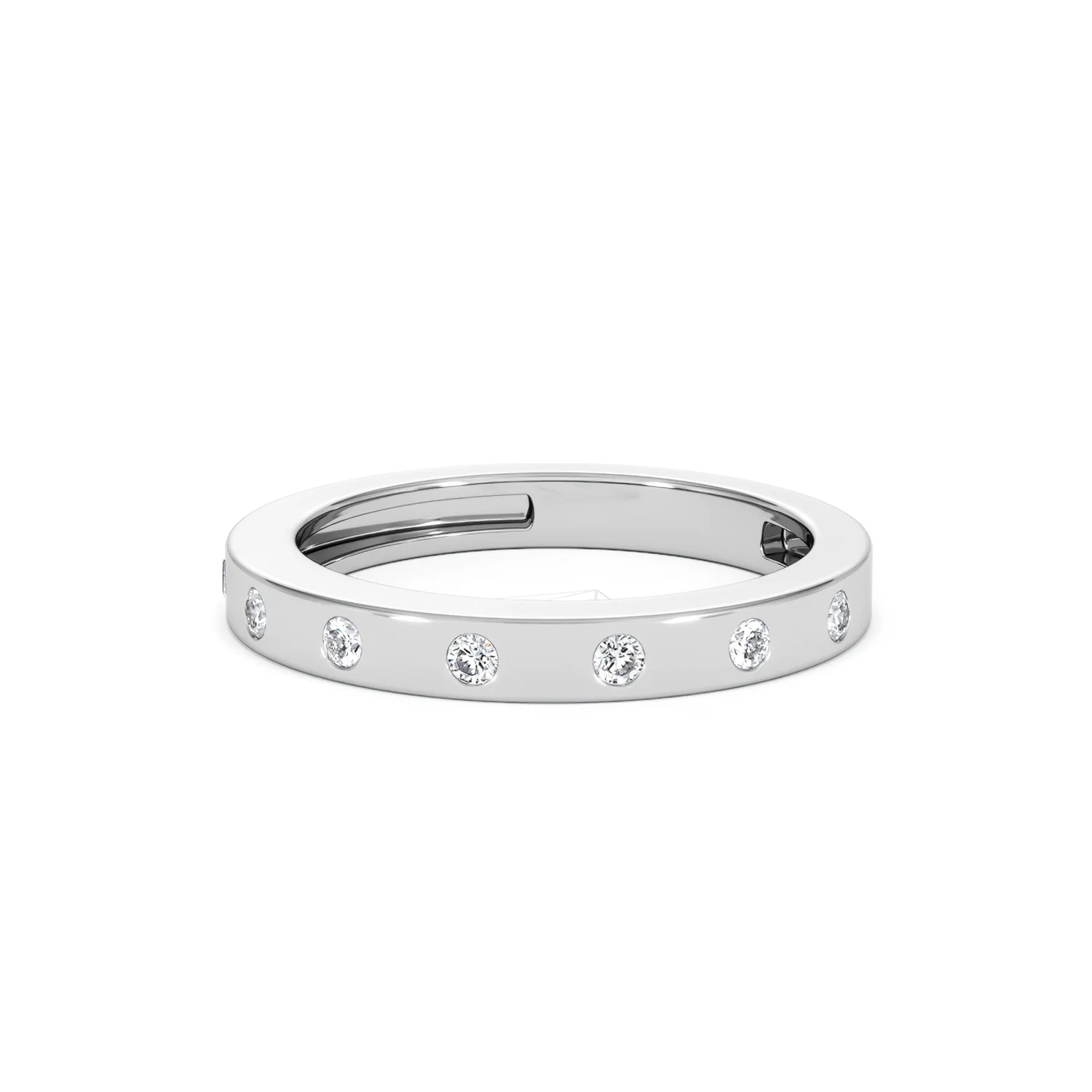 Élan 0.90ct Lab Diamond Ring in Sterling Silver - Image 83
