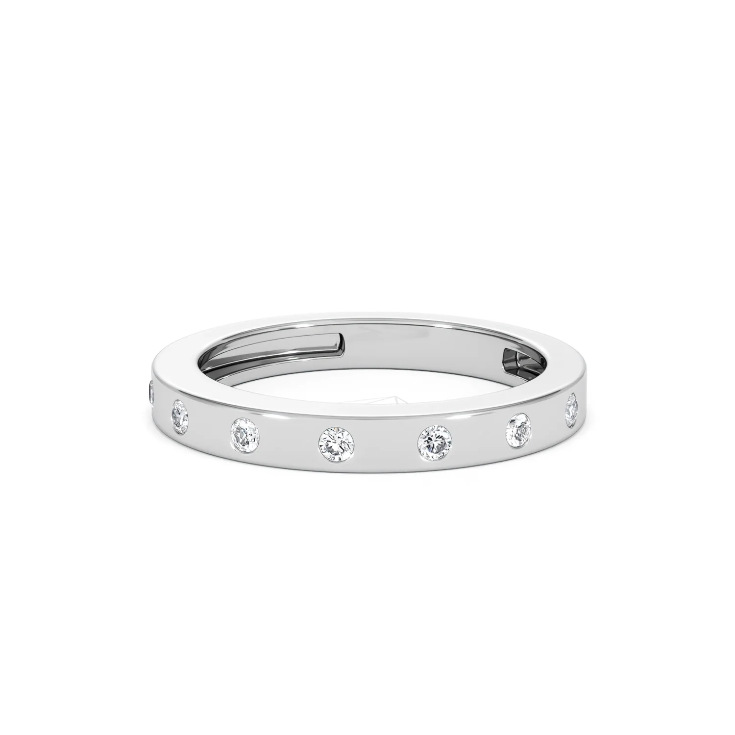Élan 0.90ct Lab Diamond Ring in Sterling Silver - Image 84
