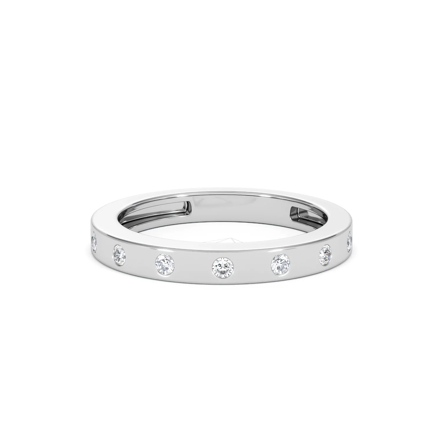 Élan 0.90ct Lab Diamond Ring in Sterling Silver - Image 86