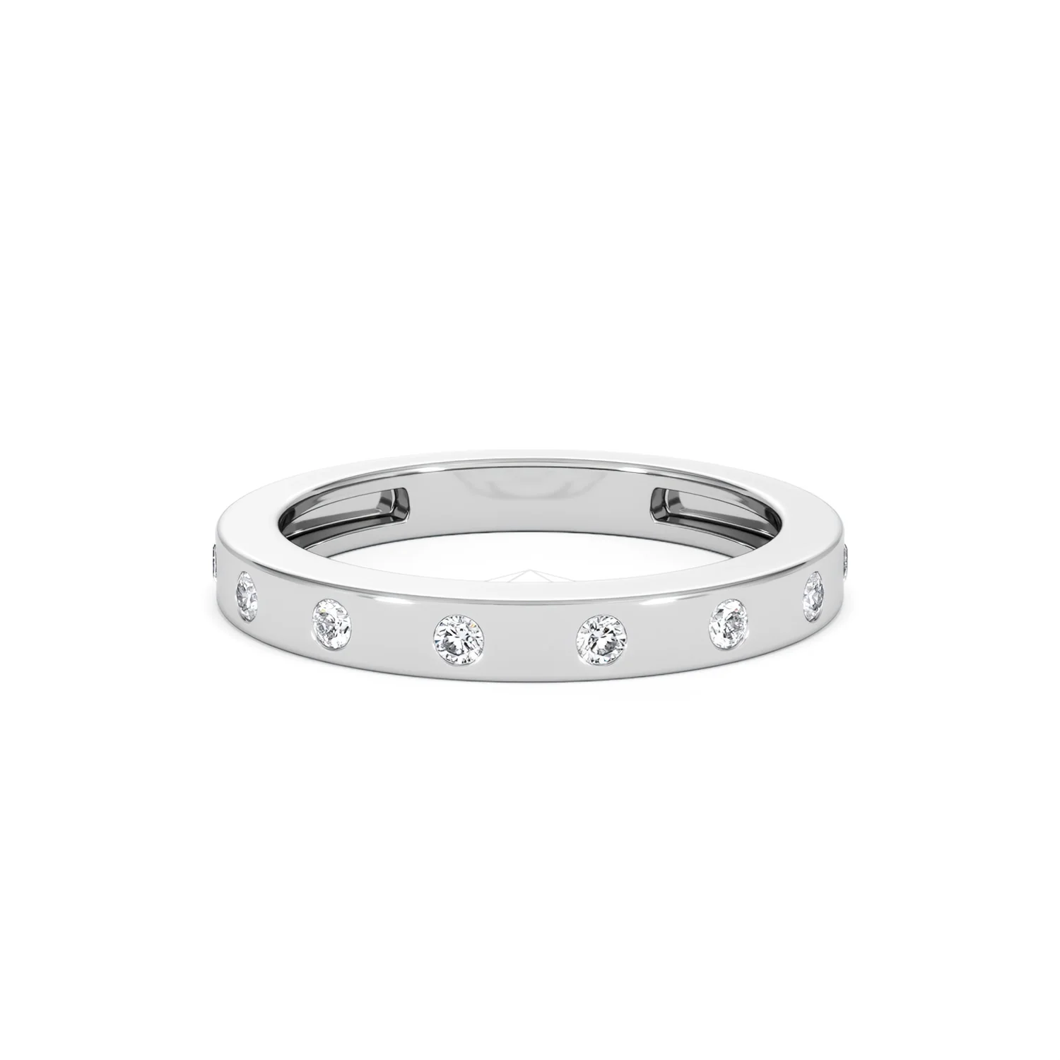 Élan 0.90ct Lab Diamond Ring in Sterling Silver - Image 9