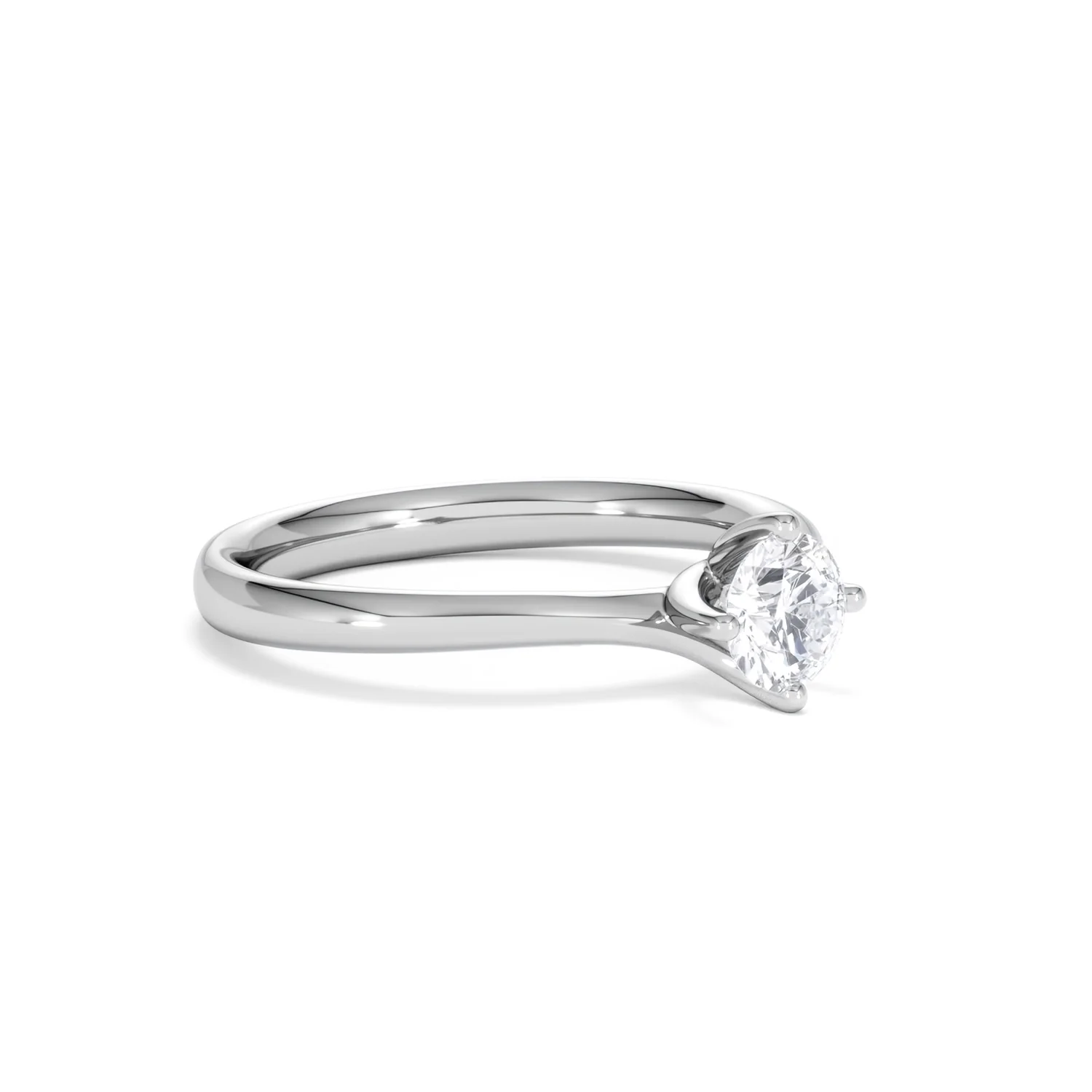 Engagement Ring Certified 0.50CT Lily Platinum G/VS - Image 17