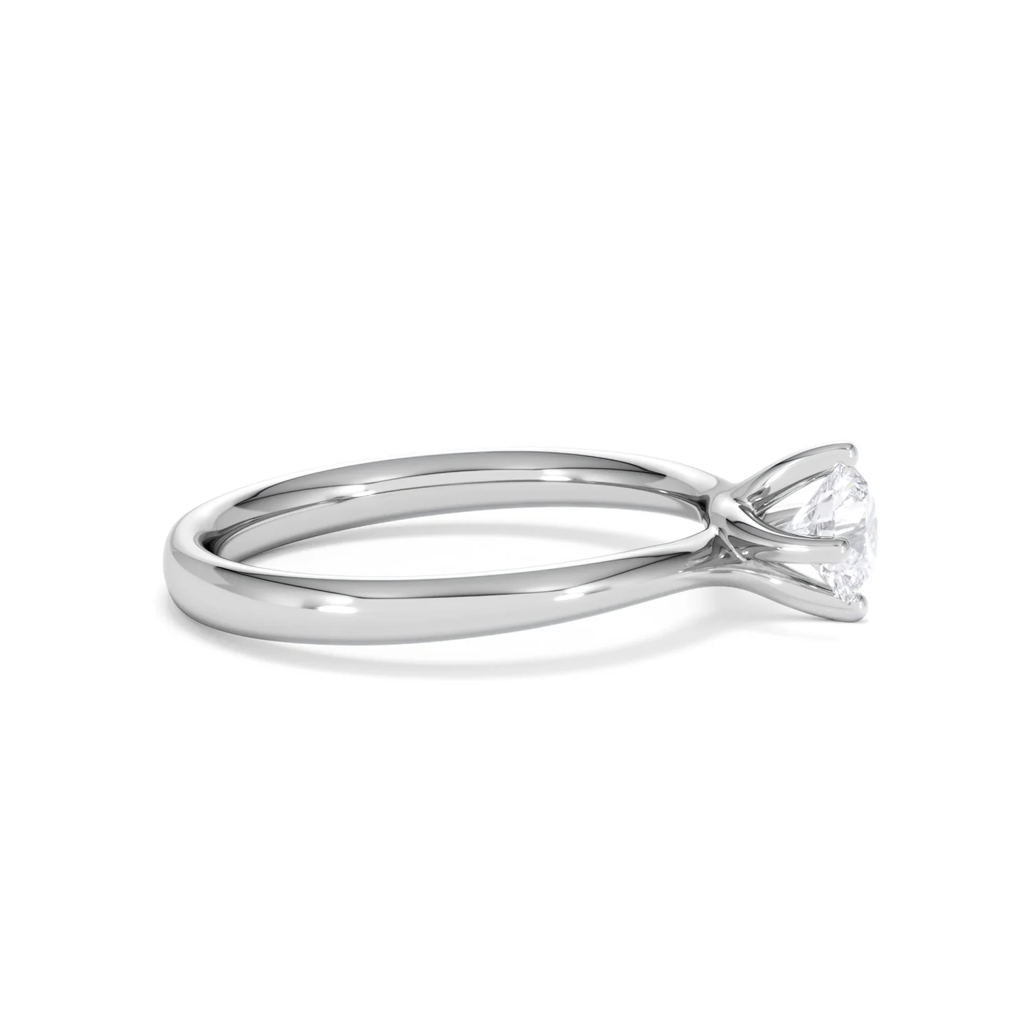 Engagement Ring Certified 0.50CT Lily Platinum G/VS - Image 25
