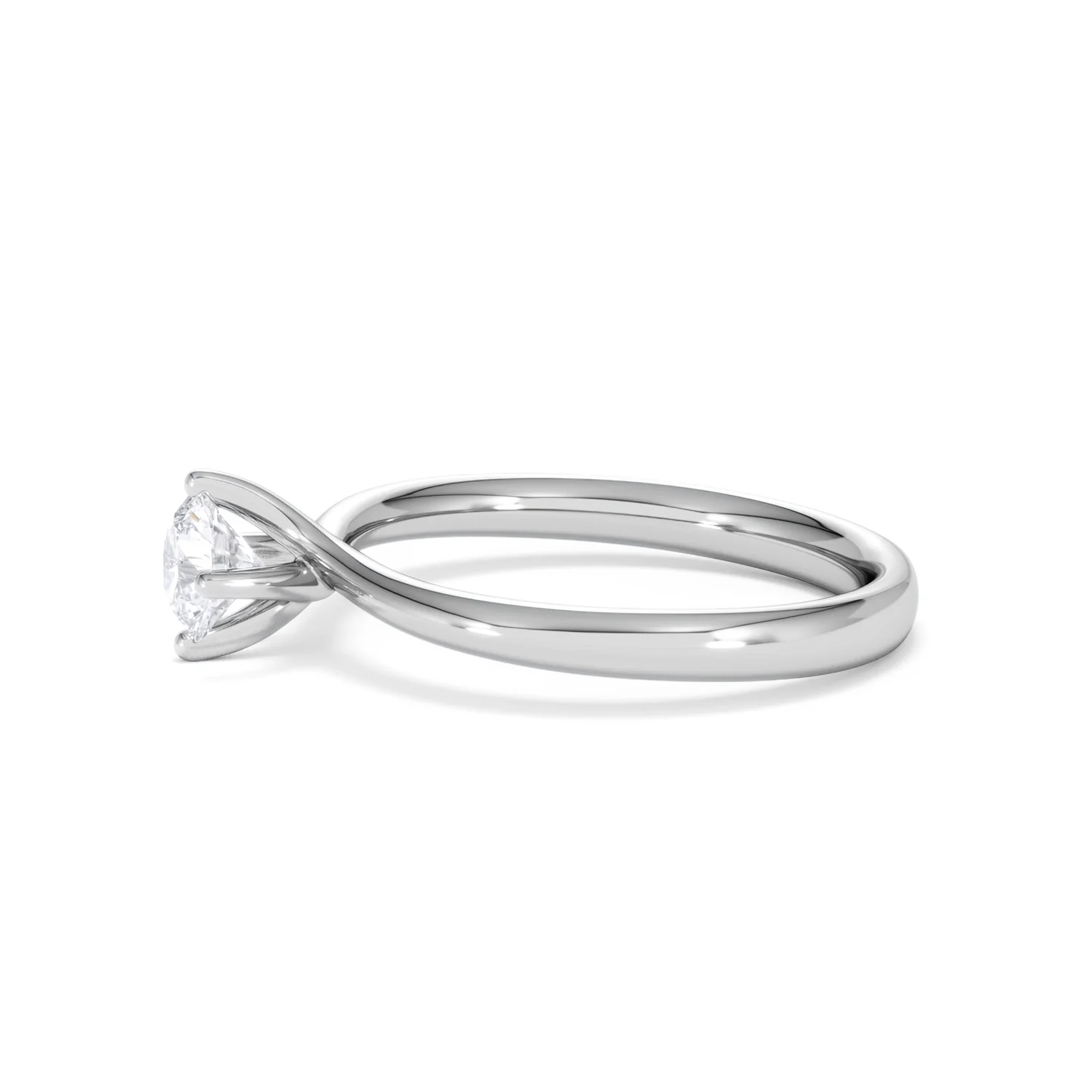 Engagement Ring Certified 0.50CT Lily Platinum G/VS - Image 71