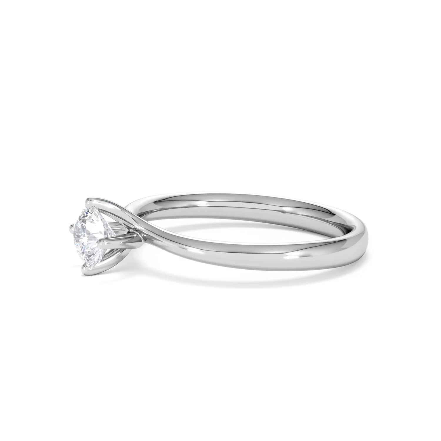 Engagement Ring Certified 0.50CT Lily Platinum G/VS - Image 74