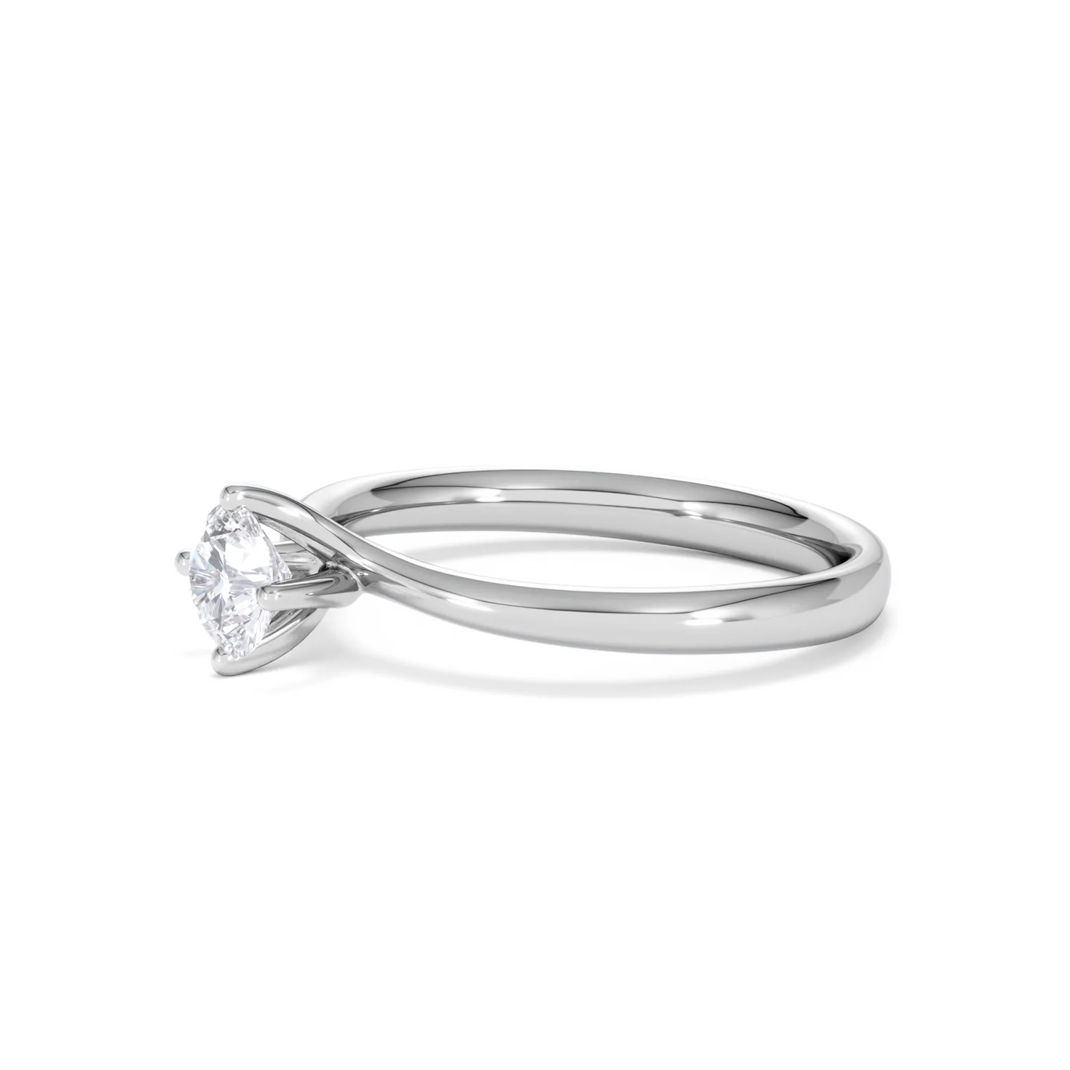 Engagement Ring Certified 0.50CT Lily Platinum G/VS - Image 75