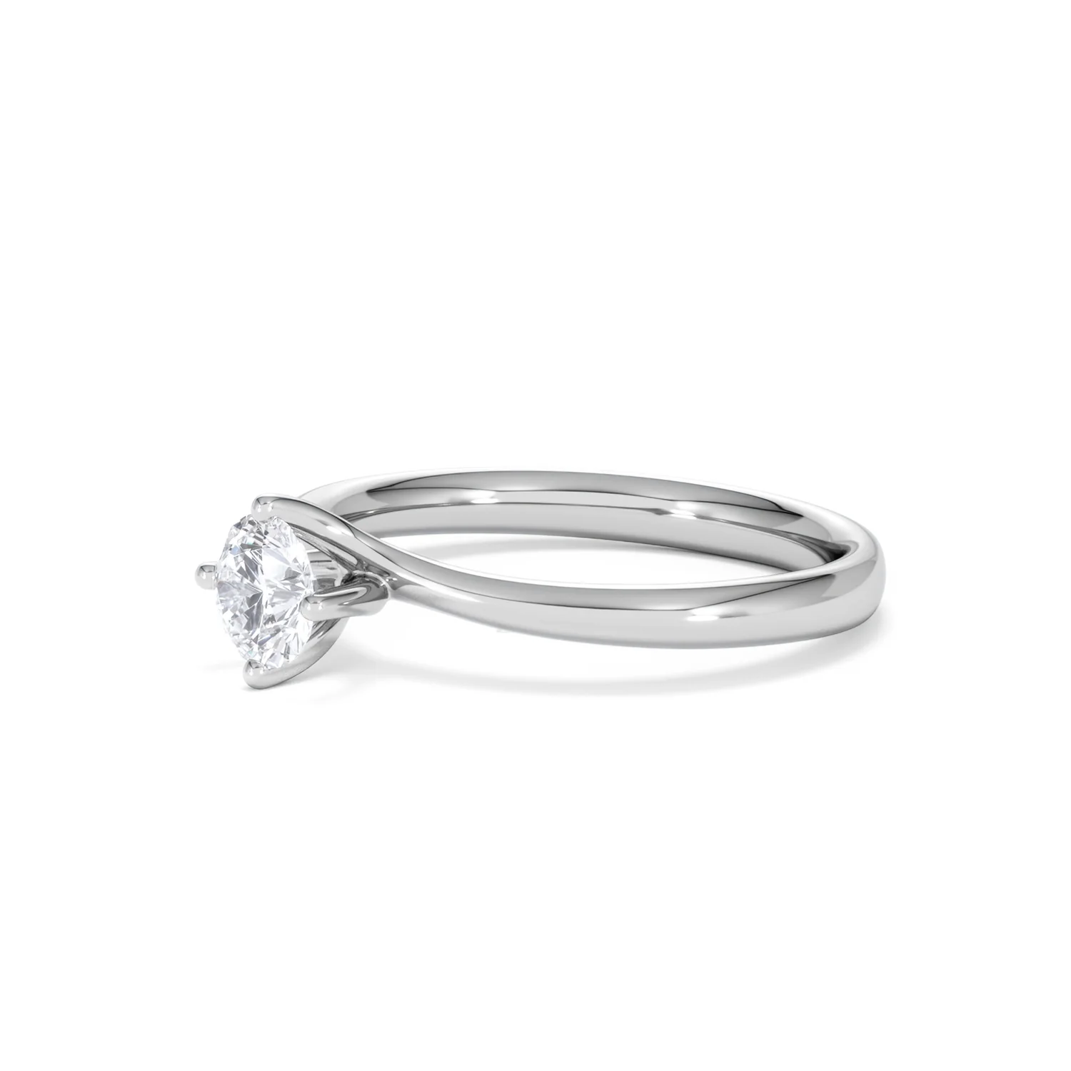 Engagement Ring Certified 0.50CT Lily Platinum G/VS - Image 77