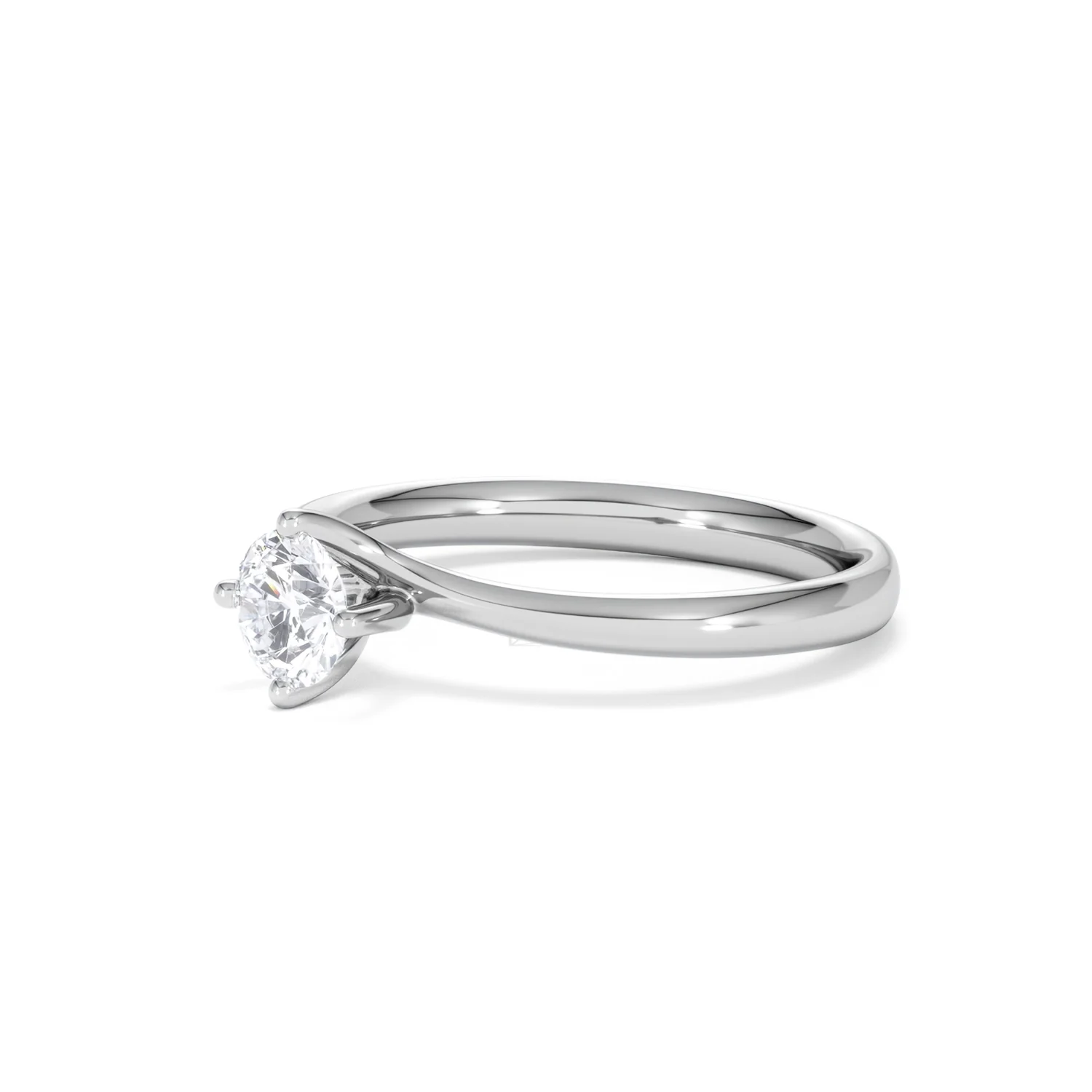Engagement Ring Certified 0.50CT Lily Platinum G/VS - Image 78