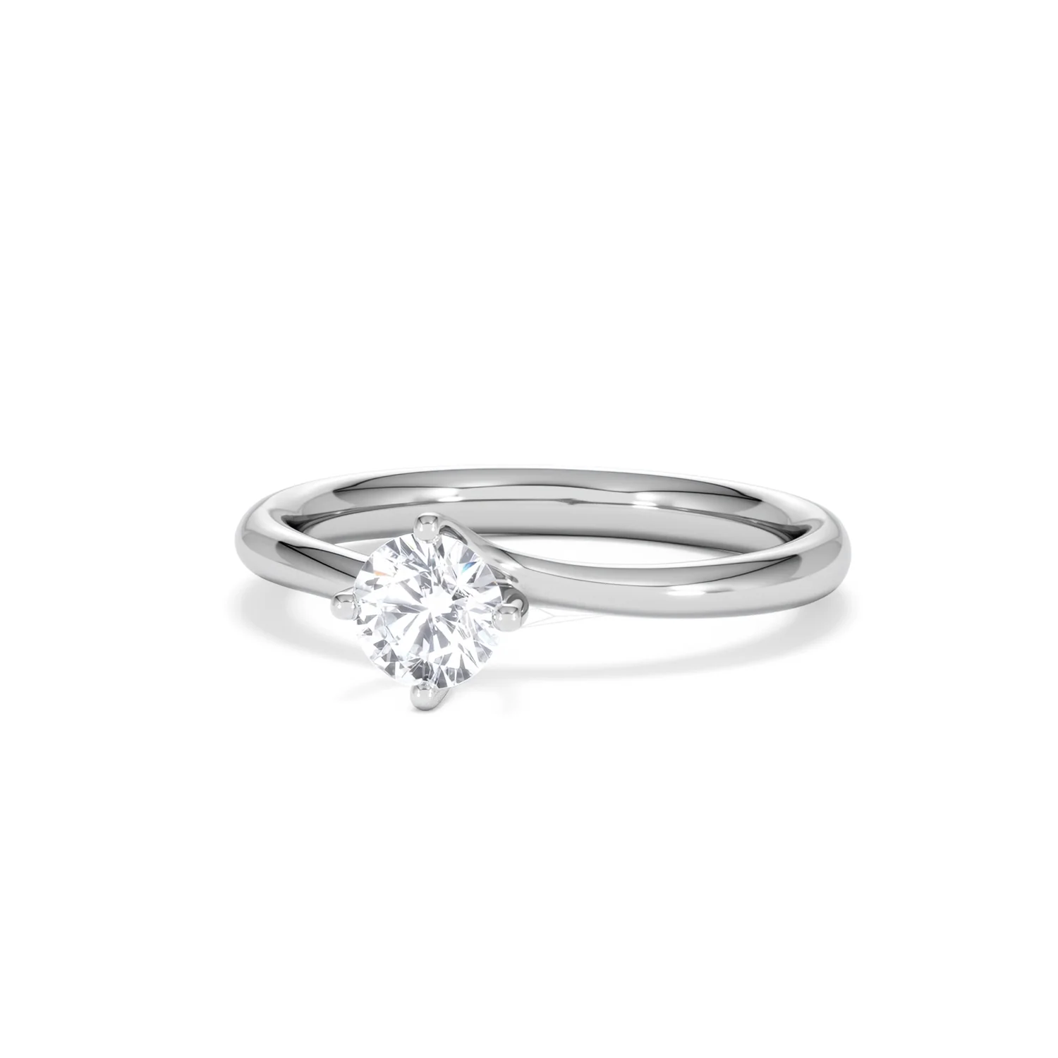 Engagement Ring Certified 0.50CT Lily Platinum G/VS - Image 84