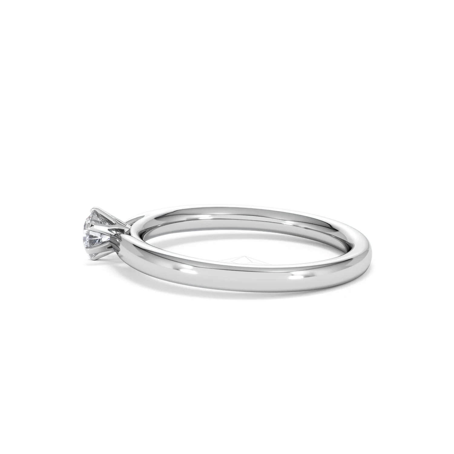 Engagement Ring Certified Low Set Chloe 18K White Gold Diamond 0.25CT - Image 66
