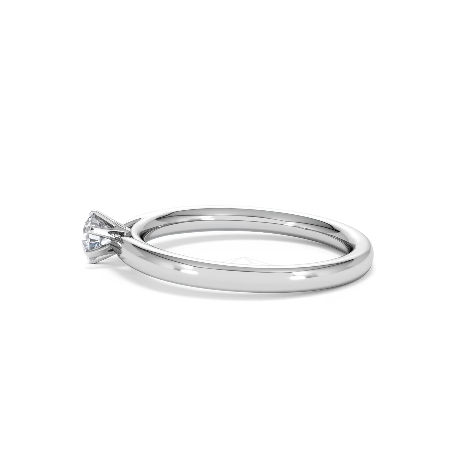 Engagement Ring Certified Low Set Chloe 18K White Gold Diamond 0.25CT - Image 67