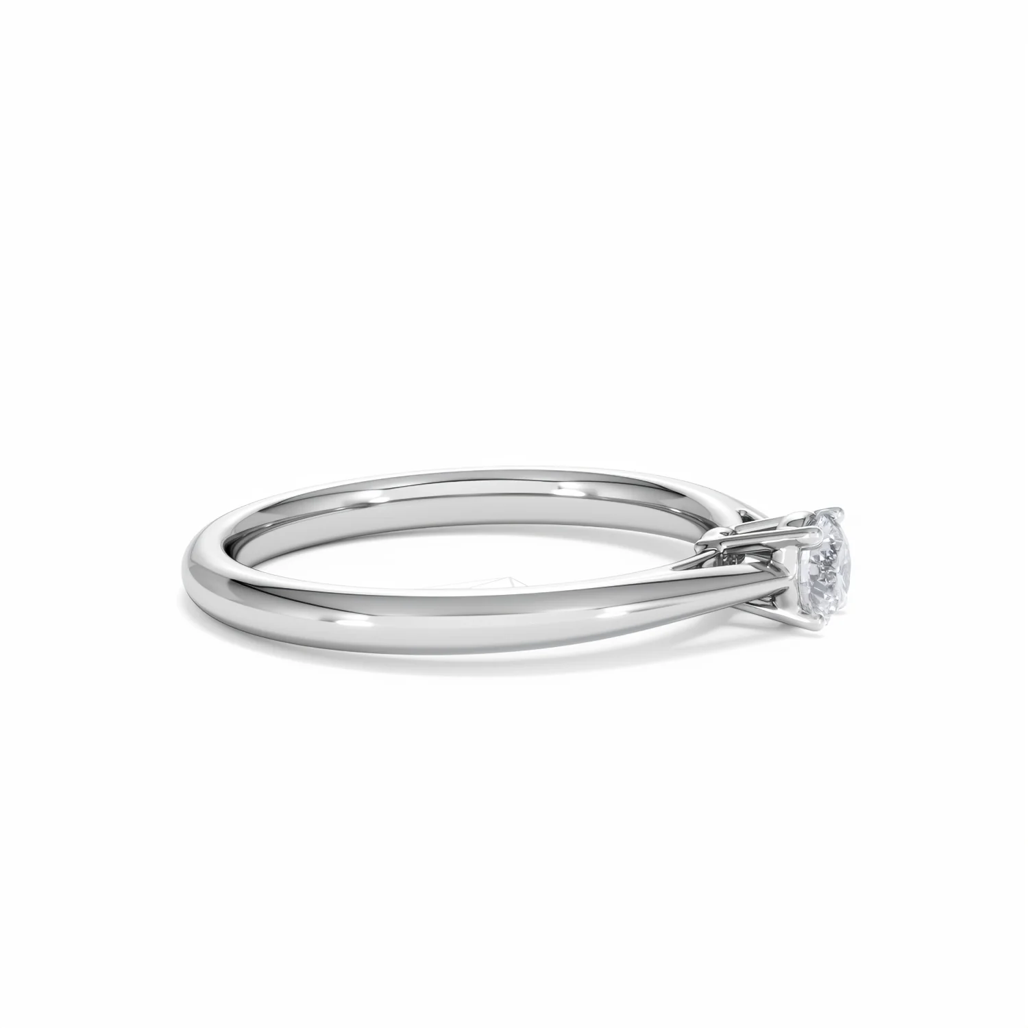 Engagement Ring Elysia 0.25ct Lab Diamond G/Vs in 18K White Gold - Image 24