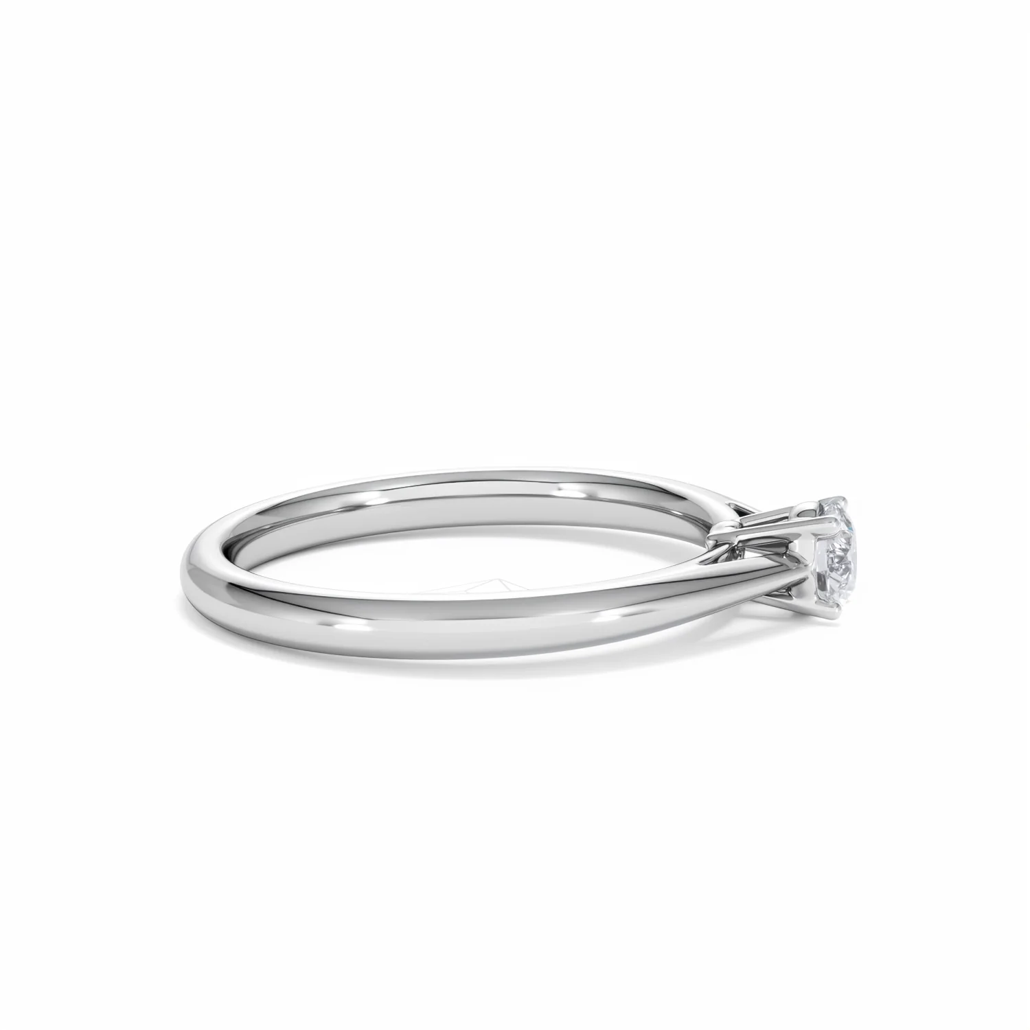 Engagement Ring Elysia 0.25ct Lab Diamond G/Vs in 18K White Gold - Image 26