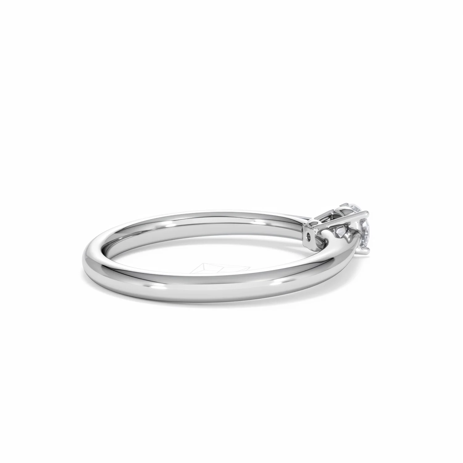Engagement Ring Elysia 0.25ct Lab Diamond G/Vs in 18K White Gold - Image 34