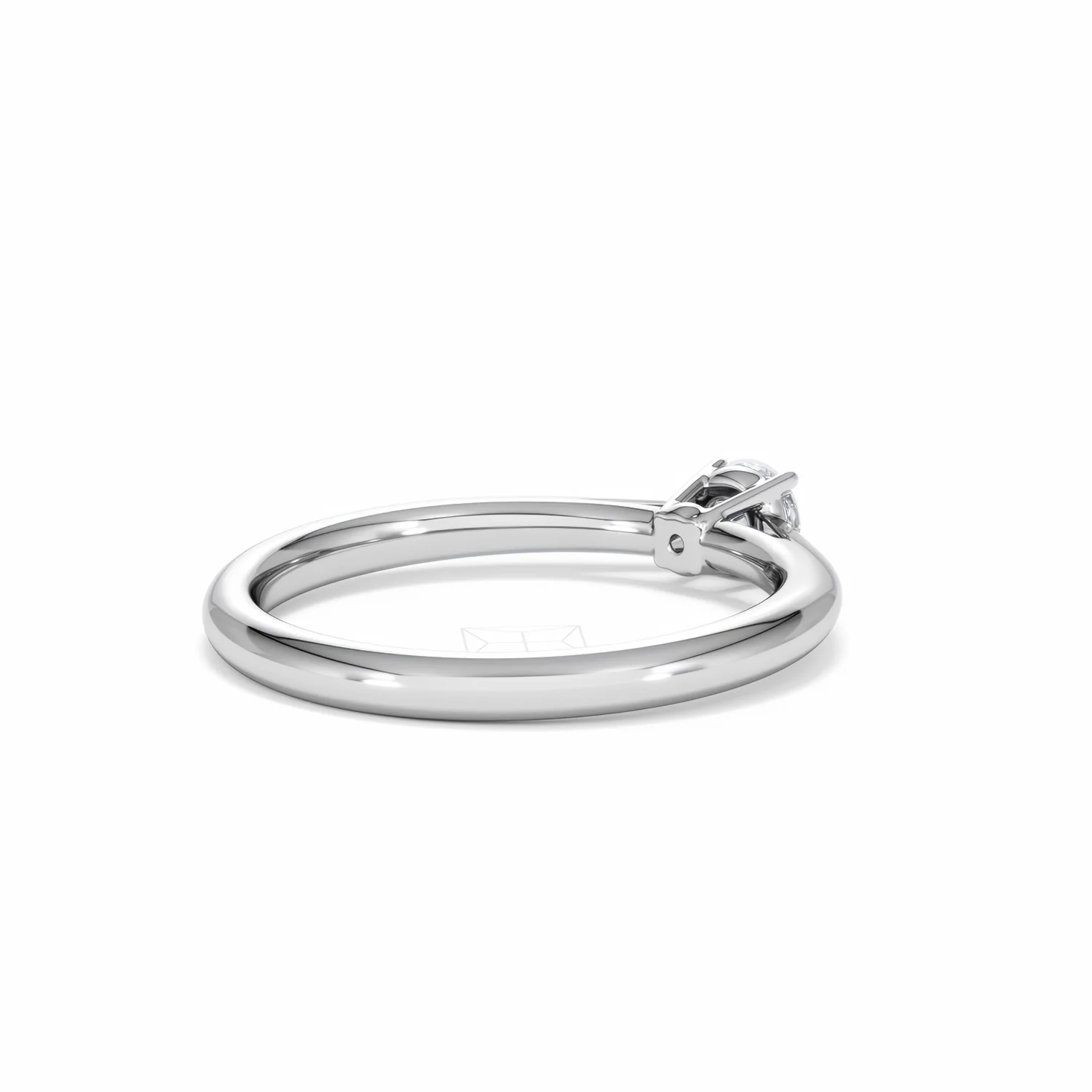 Engagement Ring Elysia 0.25ct Lab Diamond G/Vs in 18K White Gold - Image 39