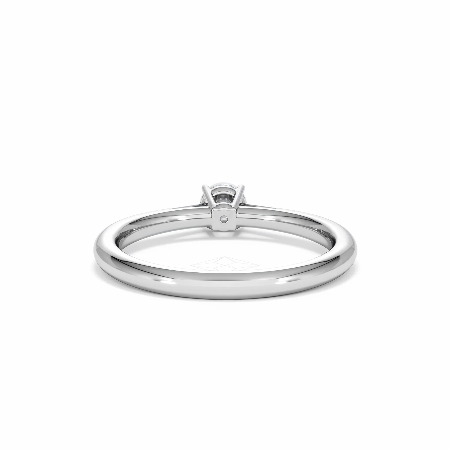 Engagement Ring Elysia 0.25ct Lab Diamond G/Vs in 18K White Gold - Image 48