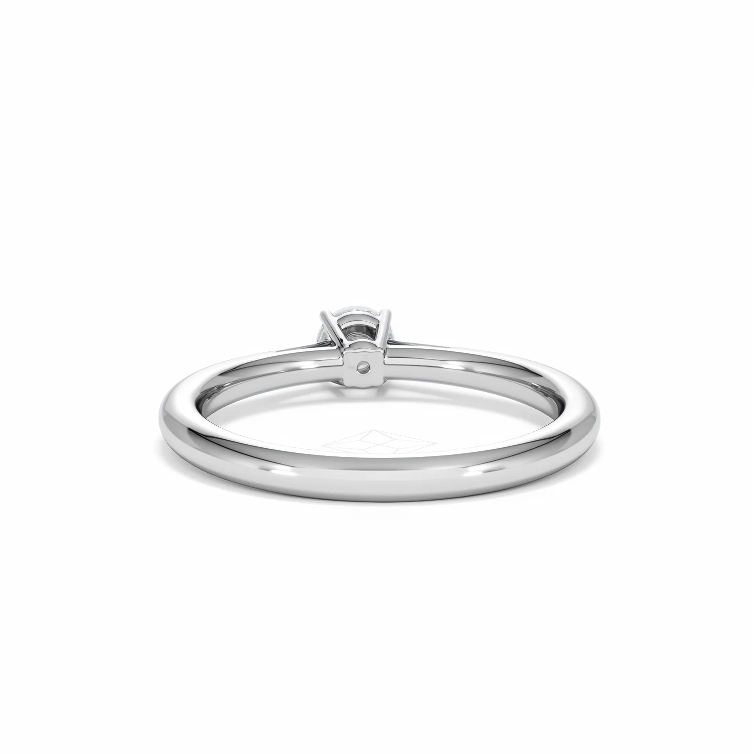 Engagement Ring Elysia 0.25ct Lab Diamond G/Vs in 18K White Gold - Image 49