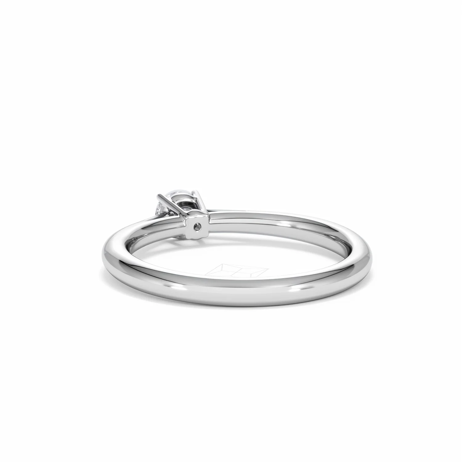 Engagement Ring Elysia 0.25ct Lab Diamond G/Vs in 18K White Gold - Image 53