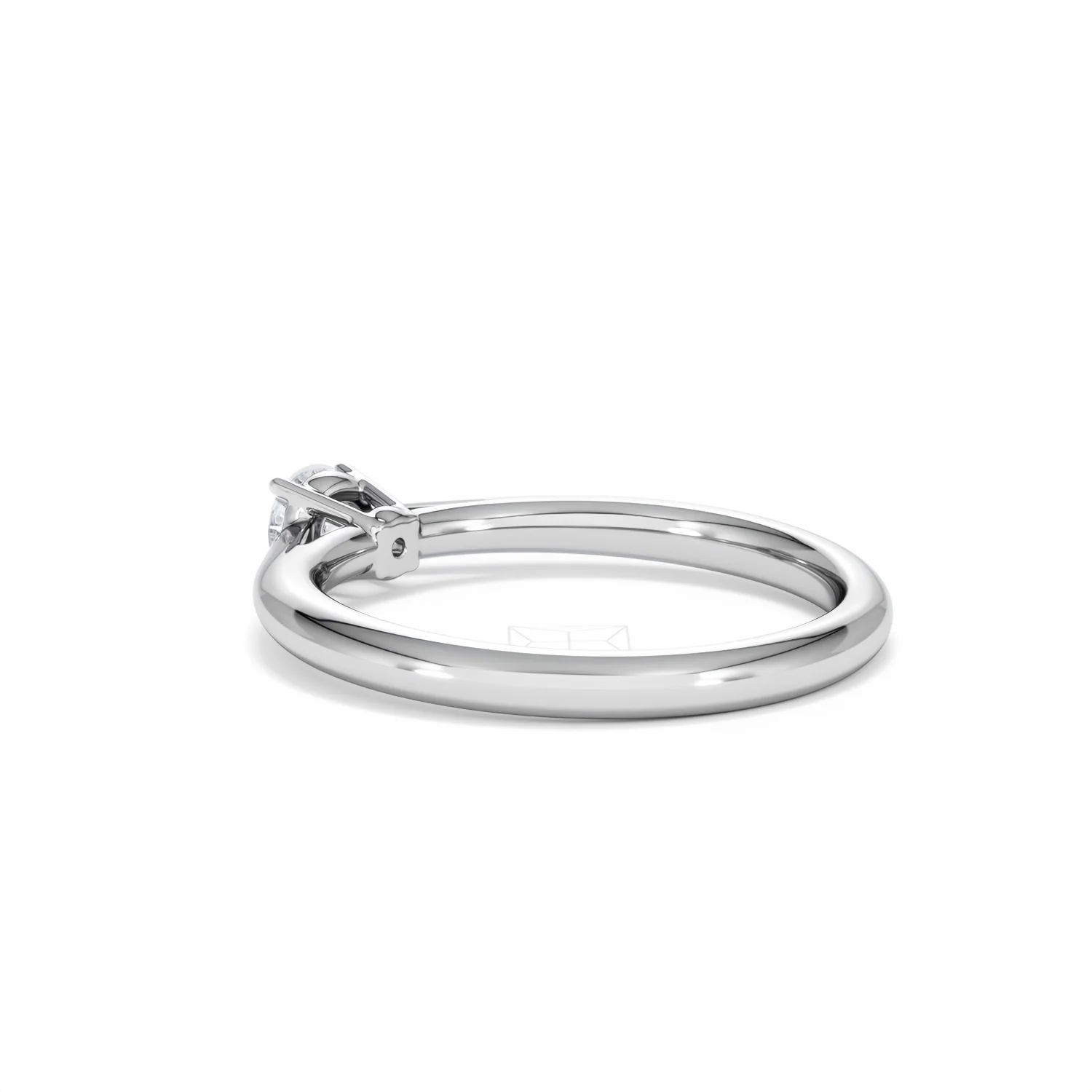 Engagement Ring Elysia 0.25ct Lab Diamond G/Vs in 18K White Gold - Image 58