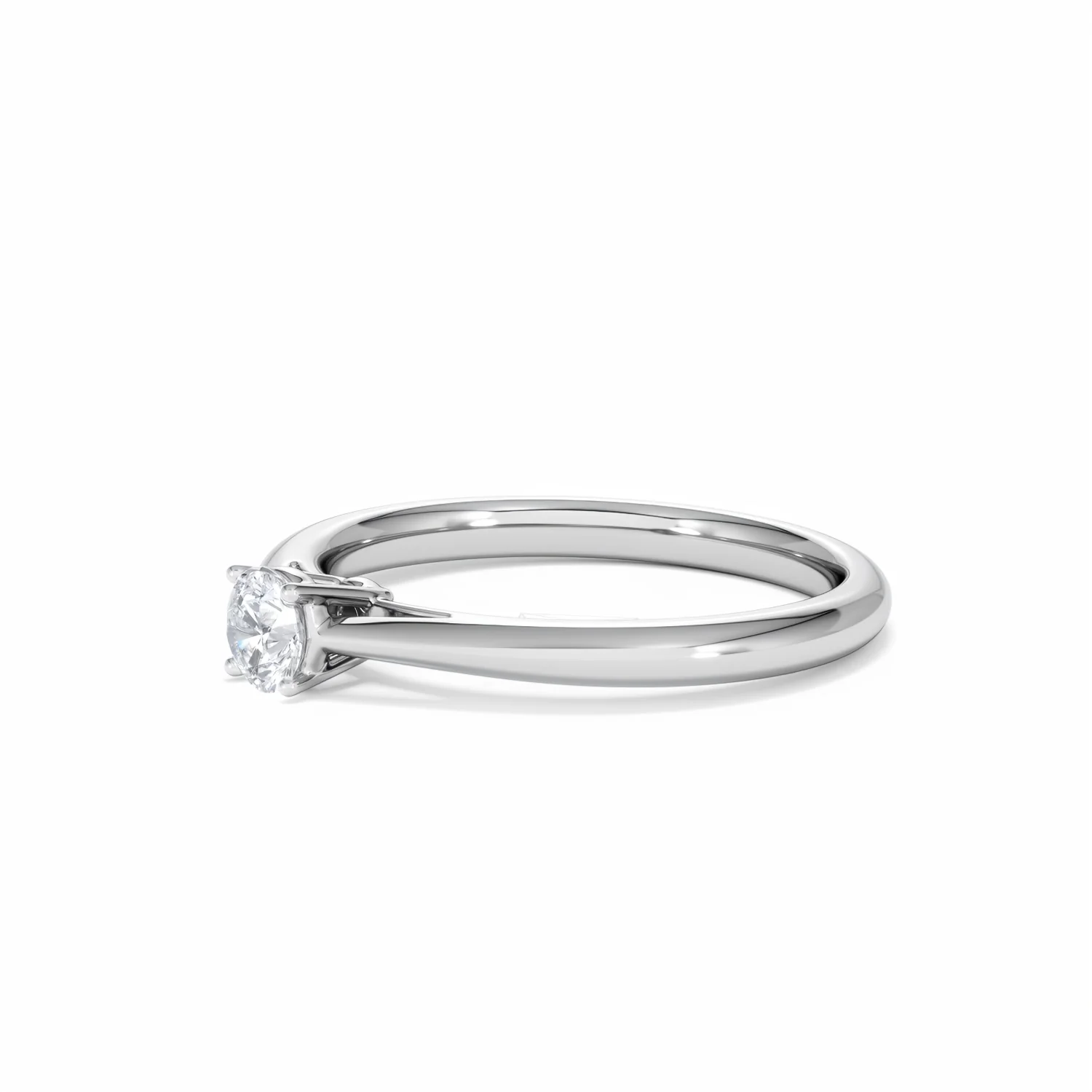 Engagement Ring Elysia 0.25ct Lab Diamond G/Vs in 18K White Gold - Image 76