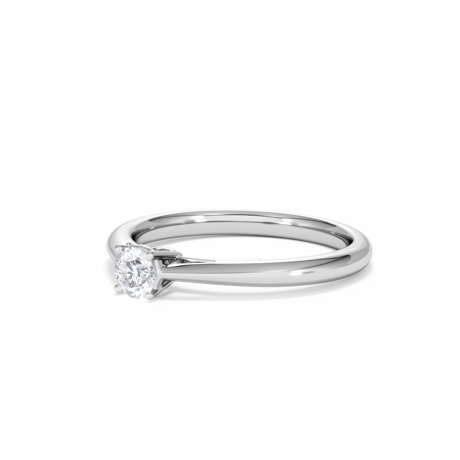 Engagement Ring Elysia 0.25ct Lab Diamond G/Vs in 18K White Gold - Image 79