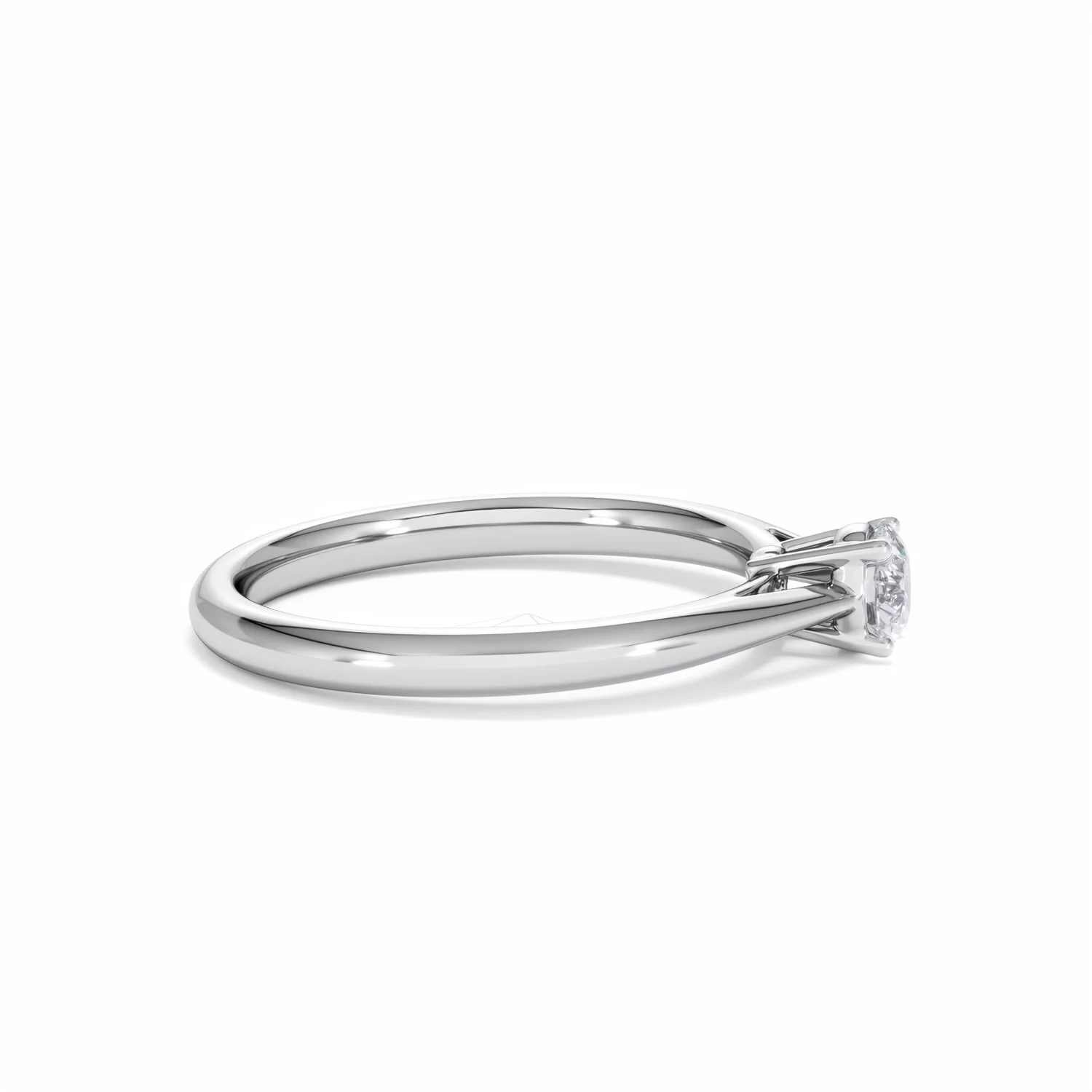 Engagement Ring Elysia 0.33ct Lab Diamond G/Vs in 18K White Gold - Image 26
