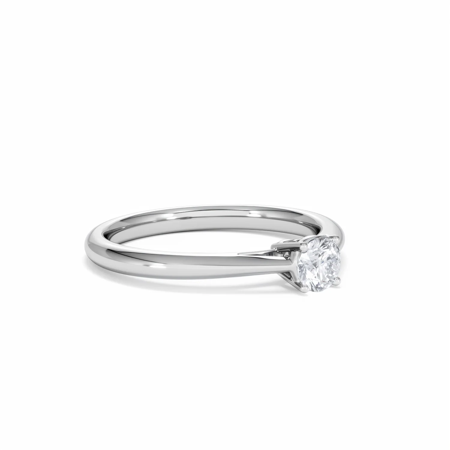 Engagement Ring Elysia 0.33ct Lab Diamond G/Vs in Platinum - Image 17