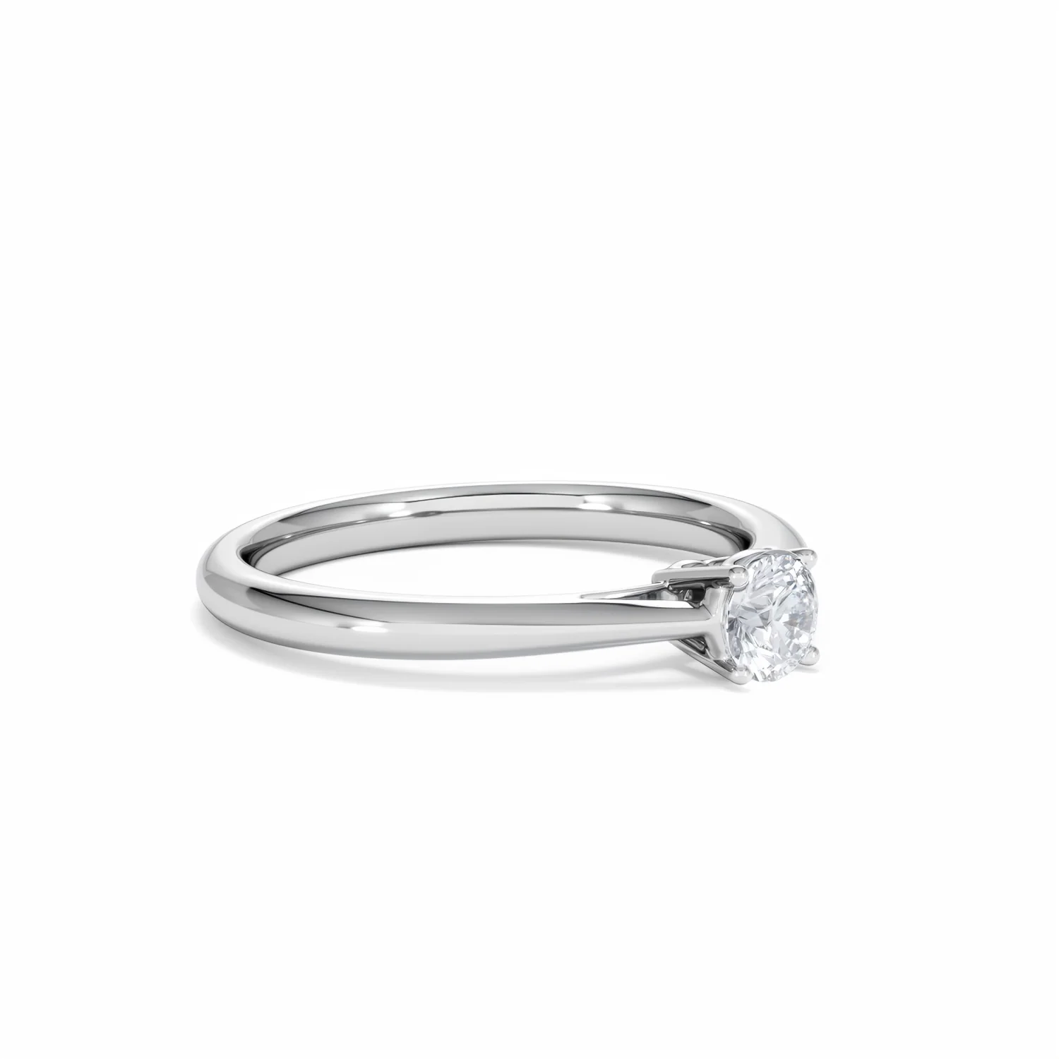 Engagement Ring Elysia 0.33ct Lab Diamond G/Vs in Platinum - Image 18