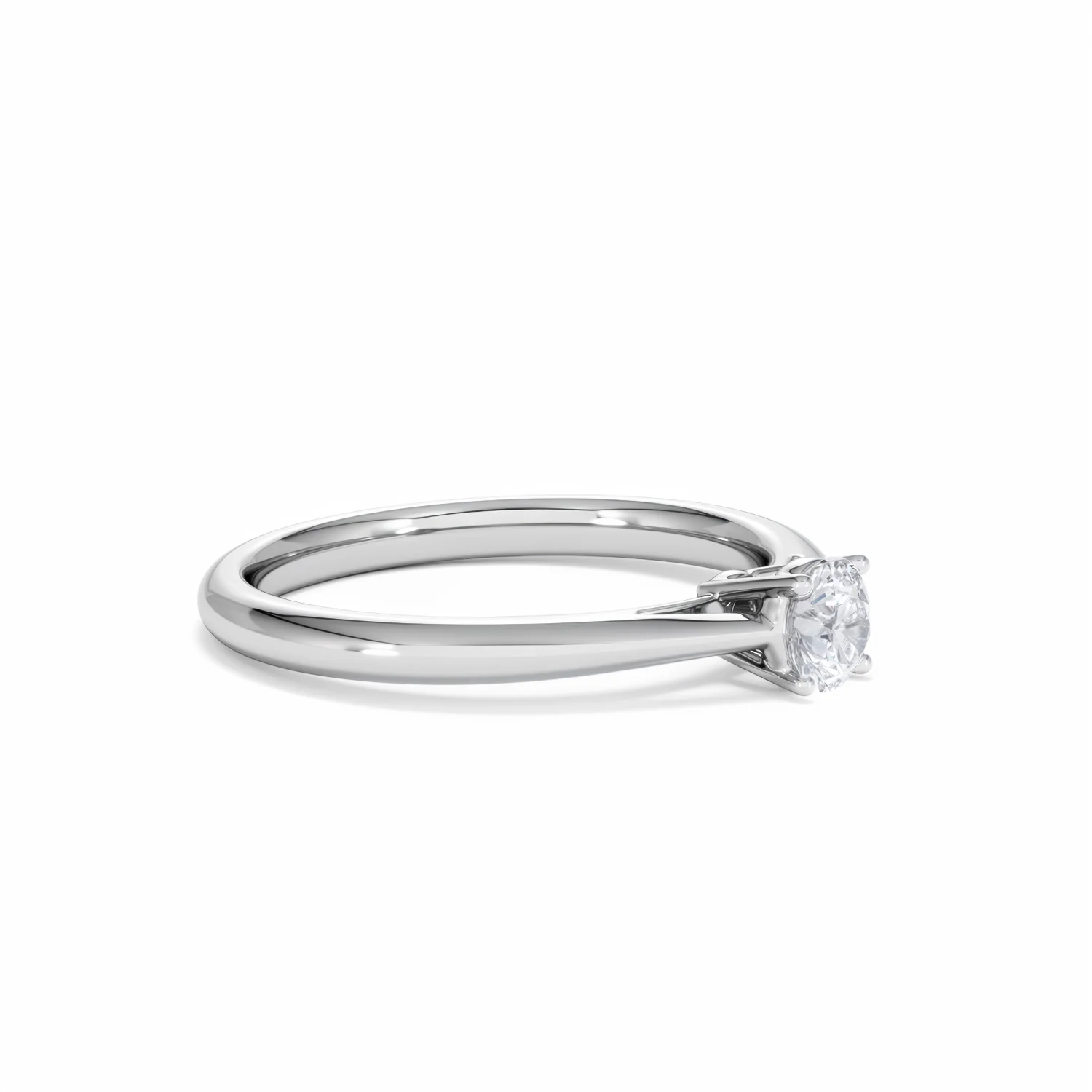 Engagement Ring Elysia 0.33ct Lab Diamond G/Vs in Platinum - Image 20