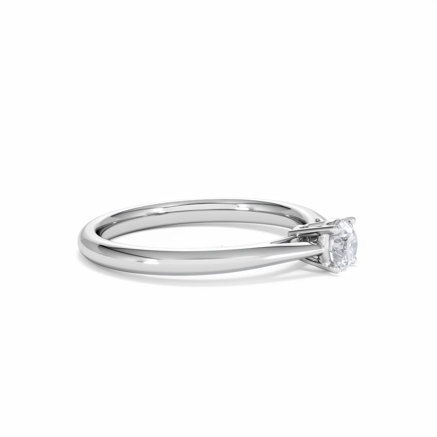 Engagement Ring Elysia 0.33ct Lab Diamond G/Vs in Platinum - Image 22
