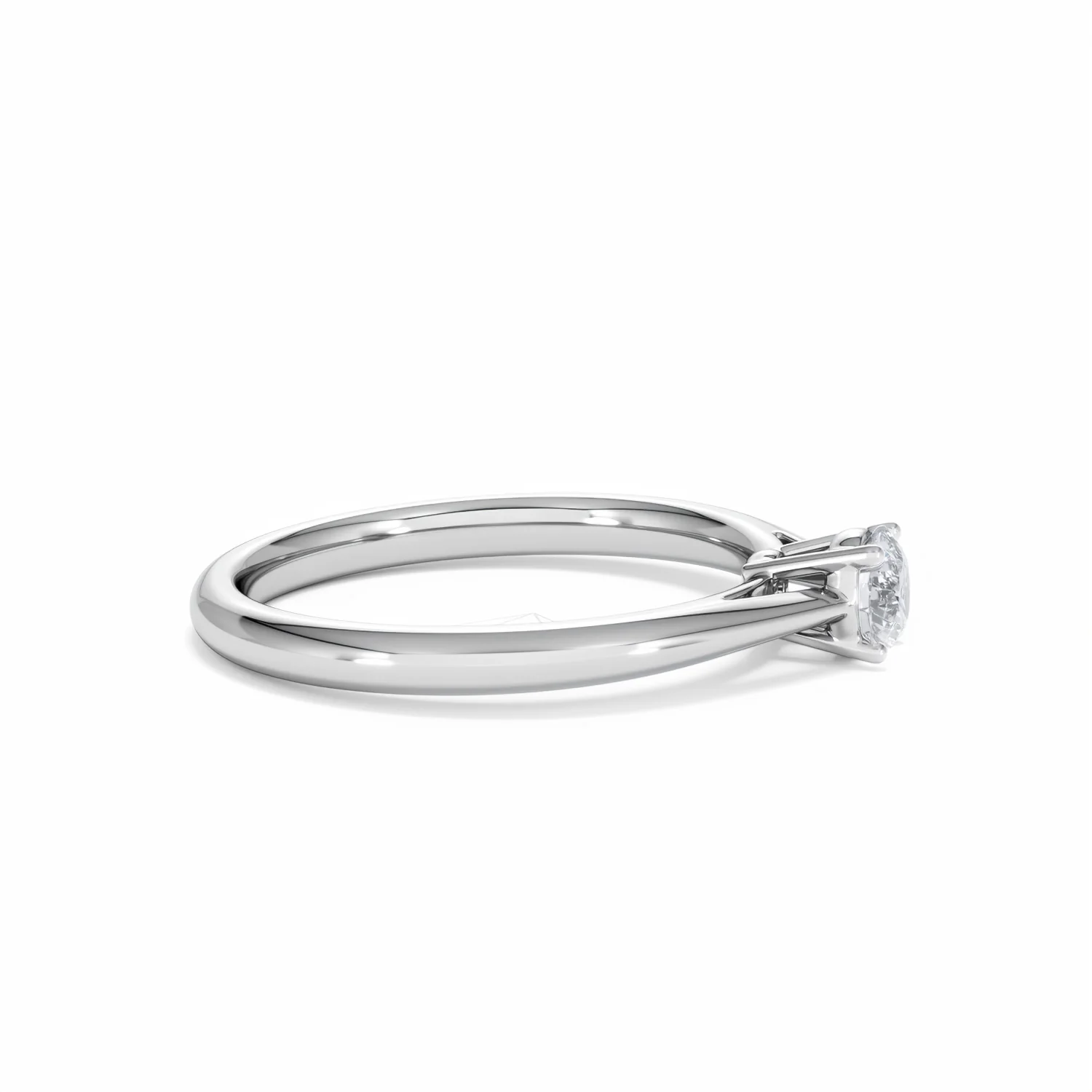 Engagement Ring Elysia 0.33ct Lab Diamond G/Vs in Platinum - Image 25