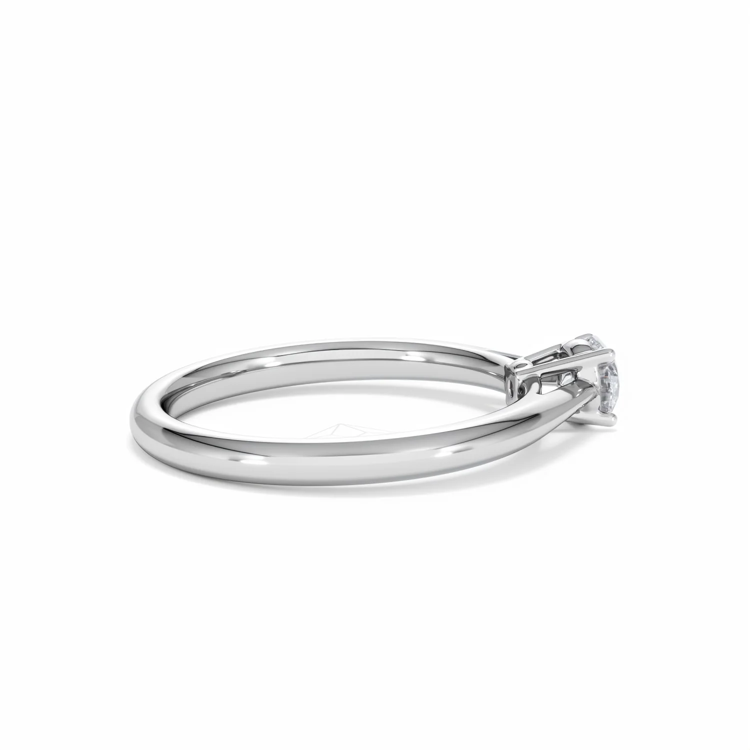 Engagement Ring Elysia 0.33ct Lab Diamond G/Vs in Platinum - Image 31