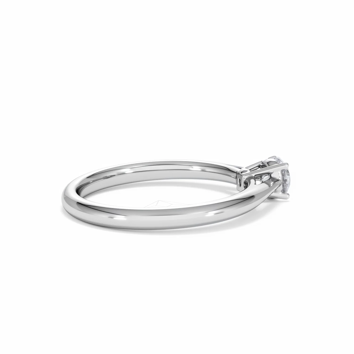 Engagement Ring Elysia 0.33ct Lab Diamond G/Vs in Platinum - Image 32
