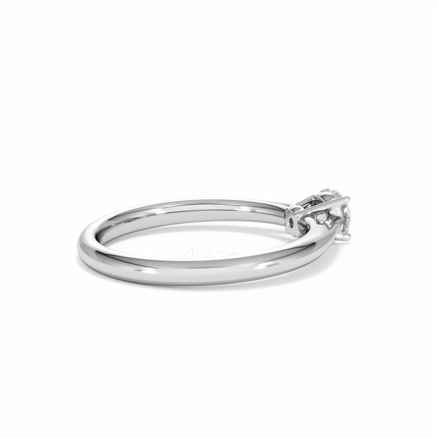 Engagement Ring Elysia 0.33ct Lab Diamond G/Vs in Platinum - Image 34