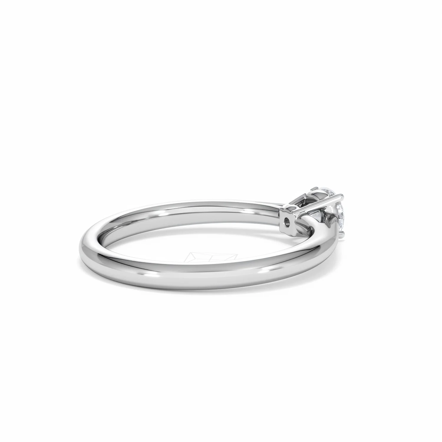 Engagement Ring Elysia 0.33ct Lab Diamond G/Vs in Platinum - Image 36