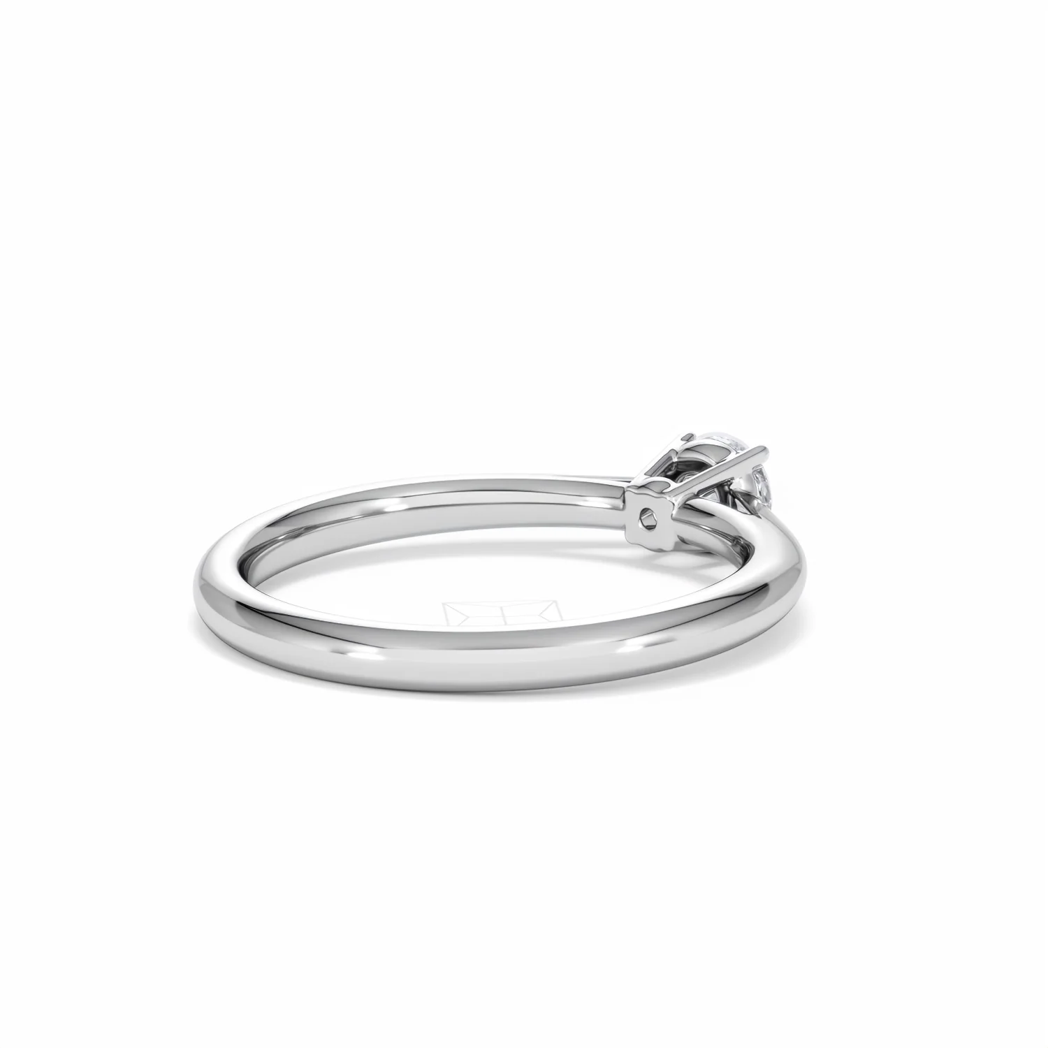 Engagement Ring Elysia 0.33ct Lab Diamond G/Vs in Platinum - Image 39