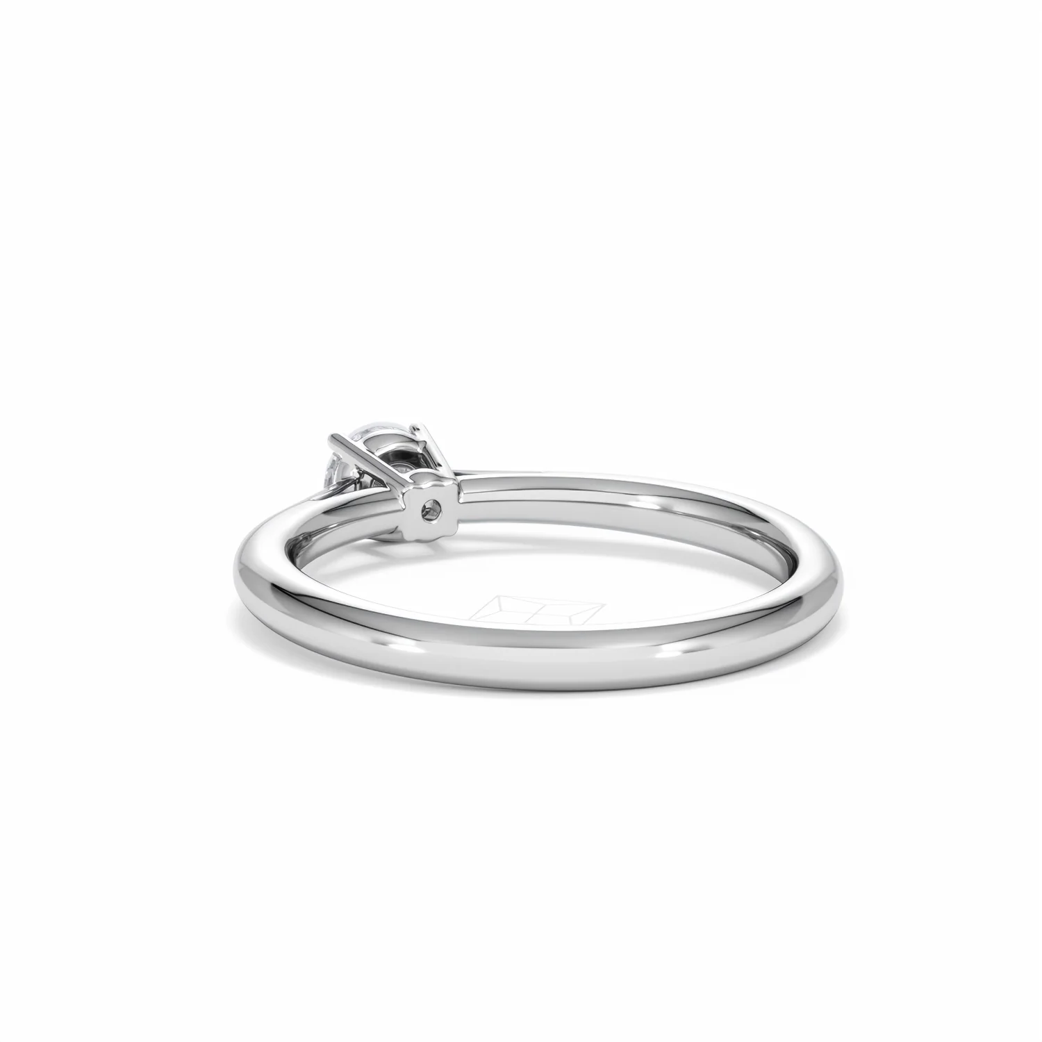 Engagement Ring Elysia 0.33ct Lab Diamond G/Vs in Platinum - Image 54