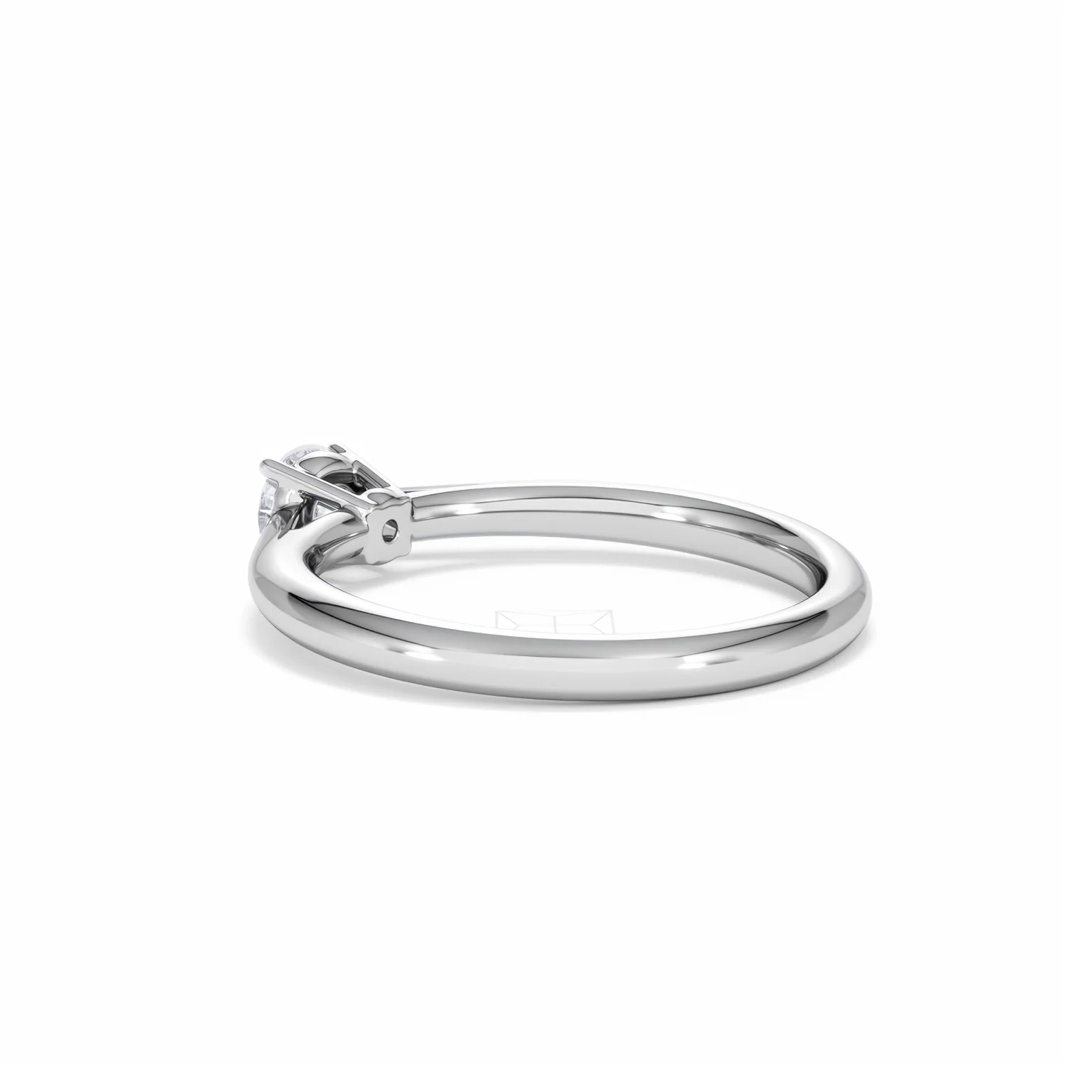 Engagement Ring Elysia 0.33ct Lab Diamond G/Vs in Platinum - Image 58