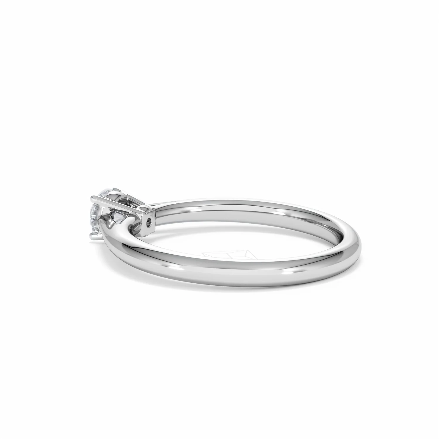 Engagement Ring Elysia 0.33ct Lab Diamond G/Vs in Platinum - Image 61