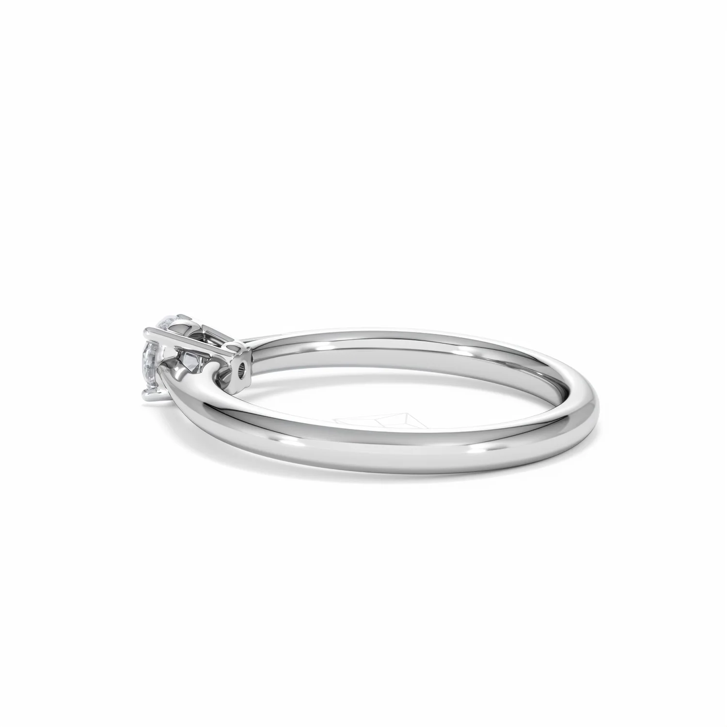 Engagement Ring Elysia 0.33ct Lab Diamond G/Vs in Platinum - Image 62