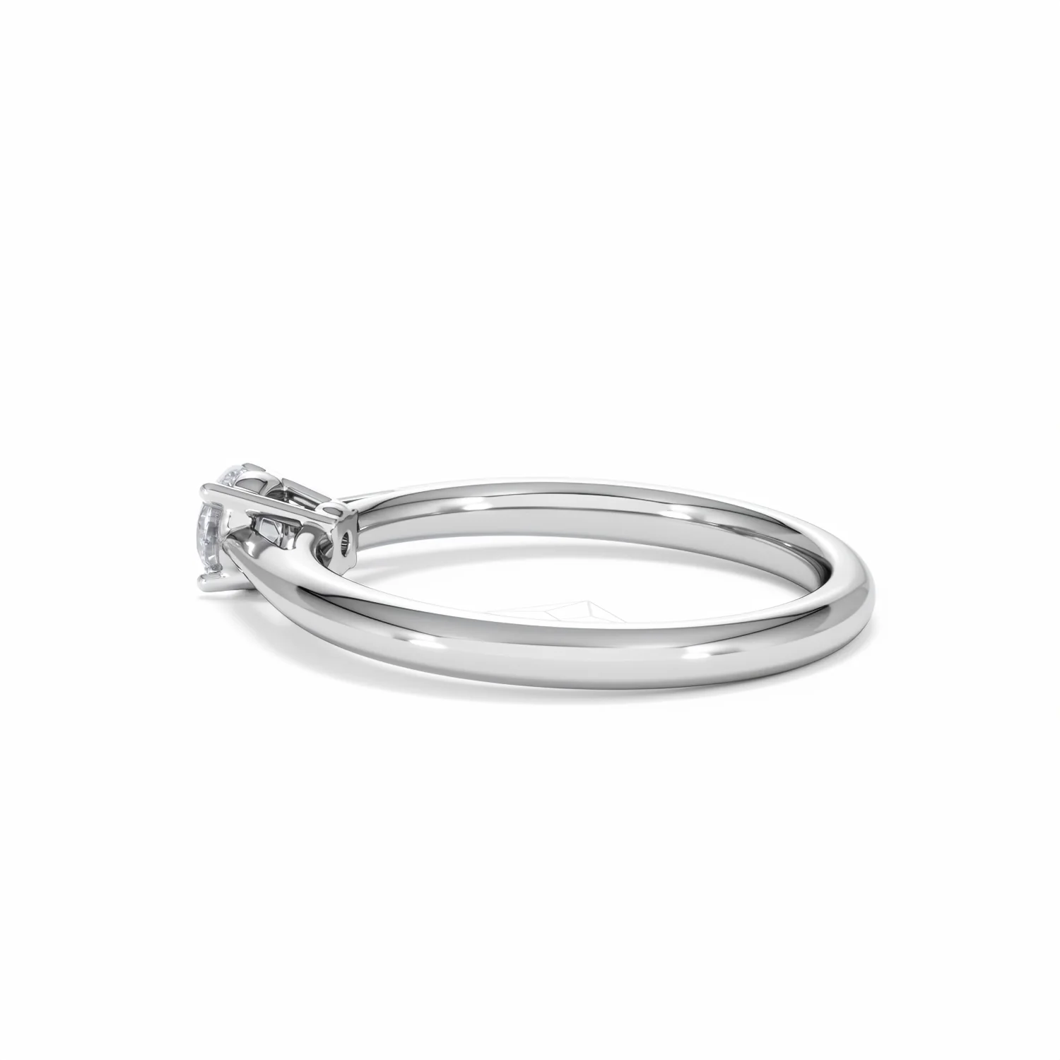 Engagement Ring Elysia 0.33ct Lab Diamond G/Vs in Platinum - Image 63