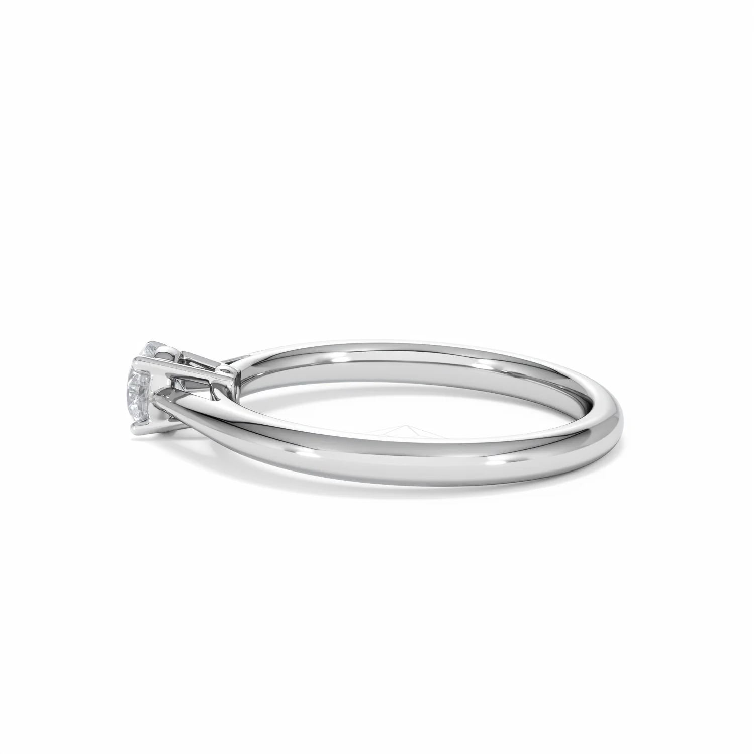 Engagement Ring Elysia 0.33ct Lab Diamond G/Vs in Platinum - Image 66
