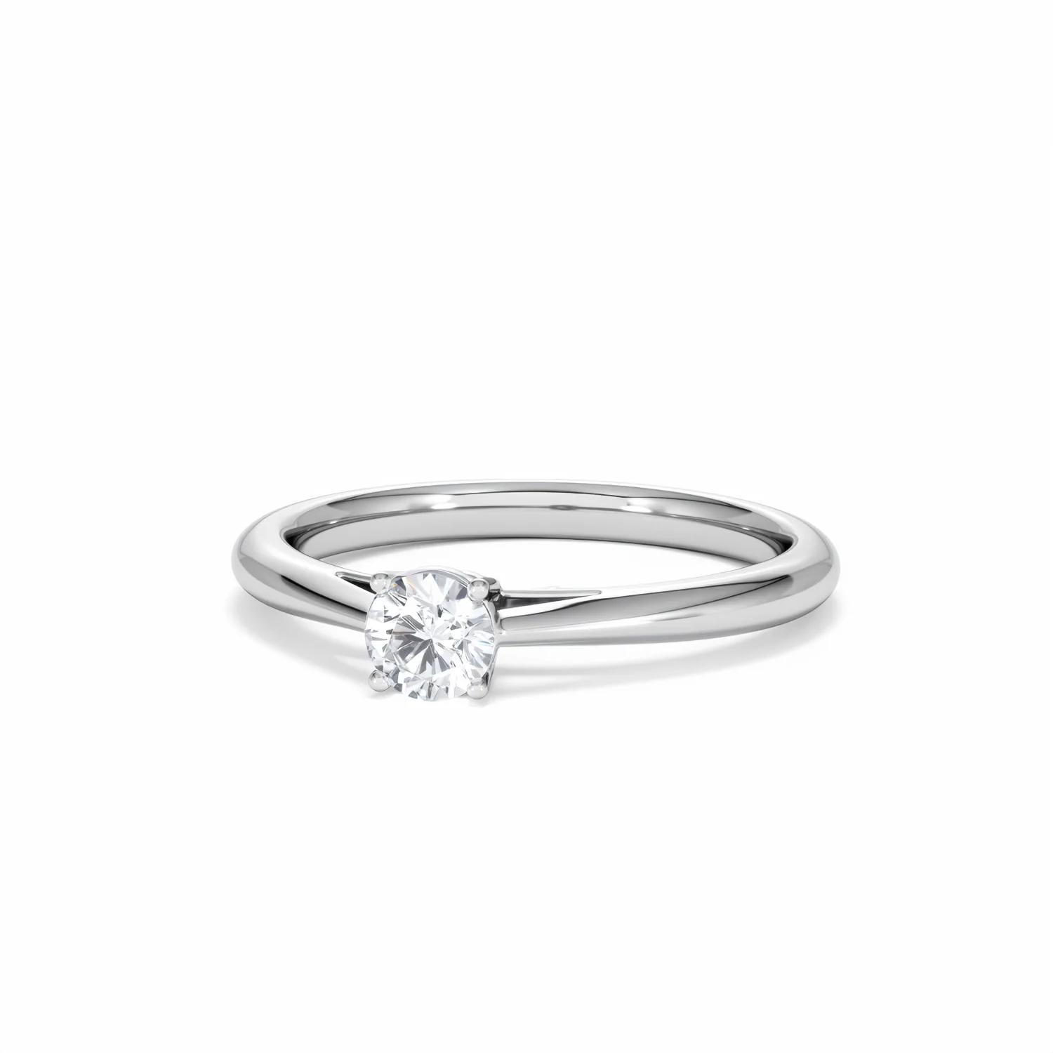 Engagement Ring Elysia 0.33ct Lab Diamond G/Vs in Platinum - Image 84