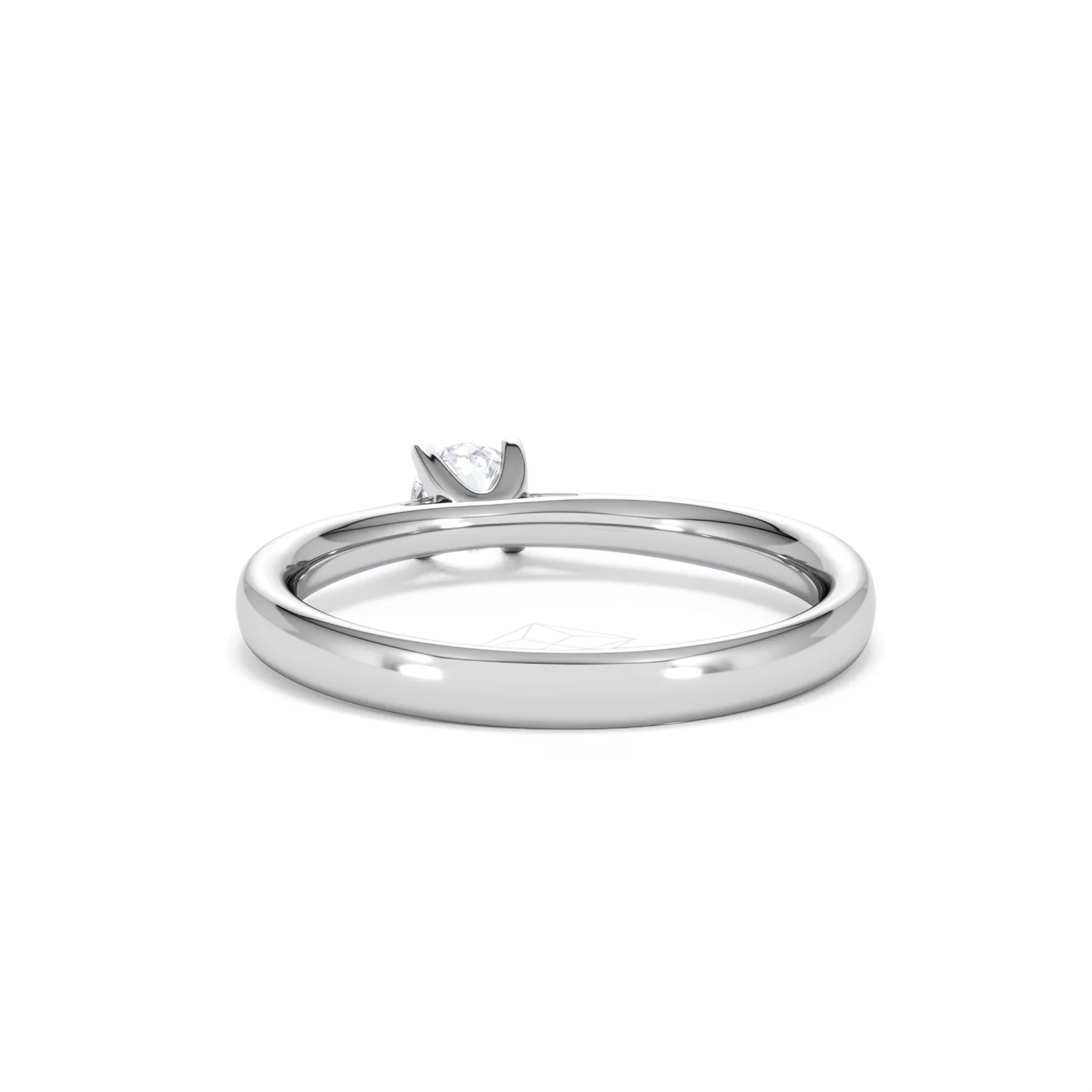 Engagement Ring Grace 0.25ct Lab Diamond G/Vs in Platinum - Image 51