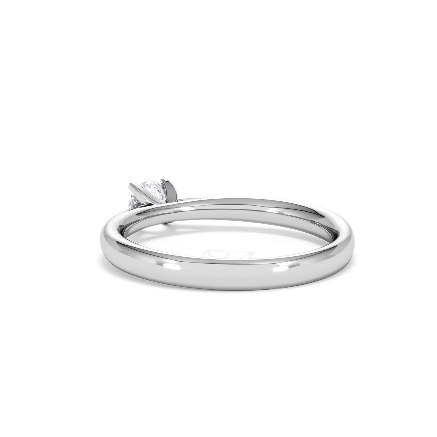 Engagement Ring Grace 0.25ct Lab Diamond G/Vs in Platinum - Image 55