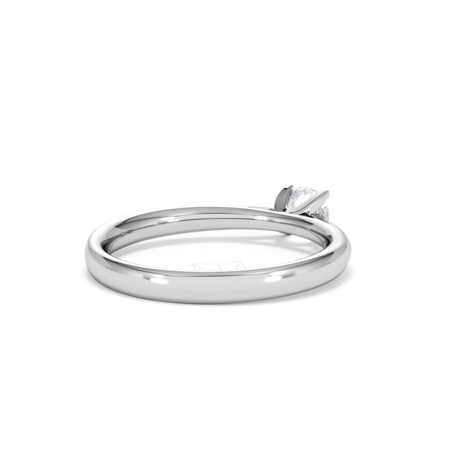 Engagement Ring Grace 0.33ct Lab Diamond G/Vs in 18K White Gold - Image 40
